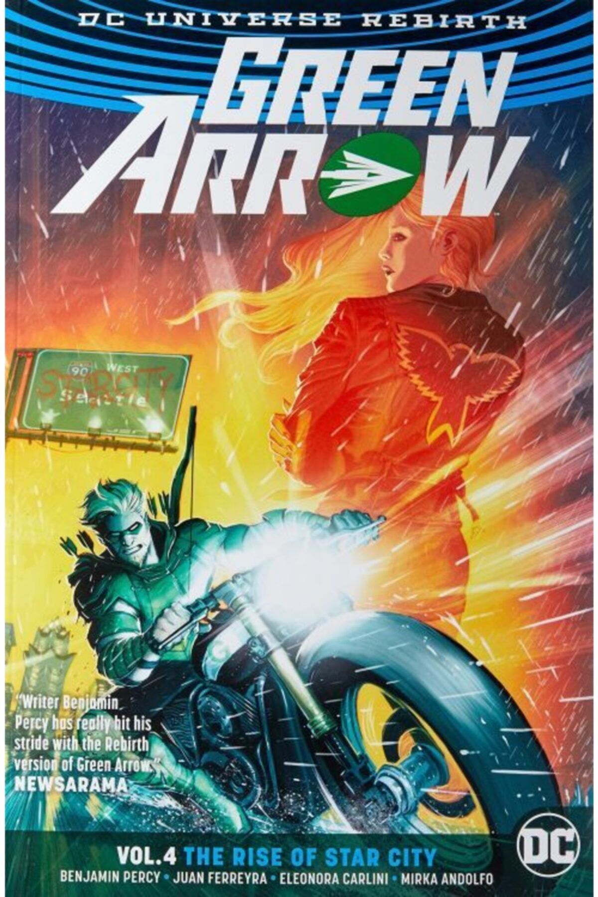 TM & DC ComicsWarner Bros Green Arrow Volume 4: The Rise Of Star City (rebirth) Ingilizce Çizgi Roman
