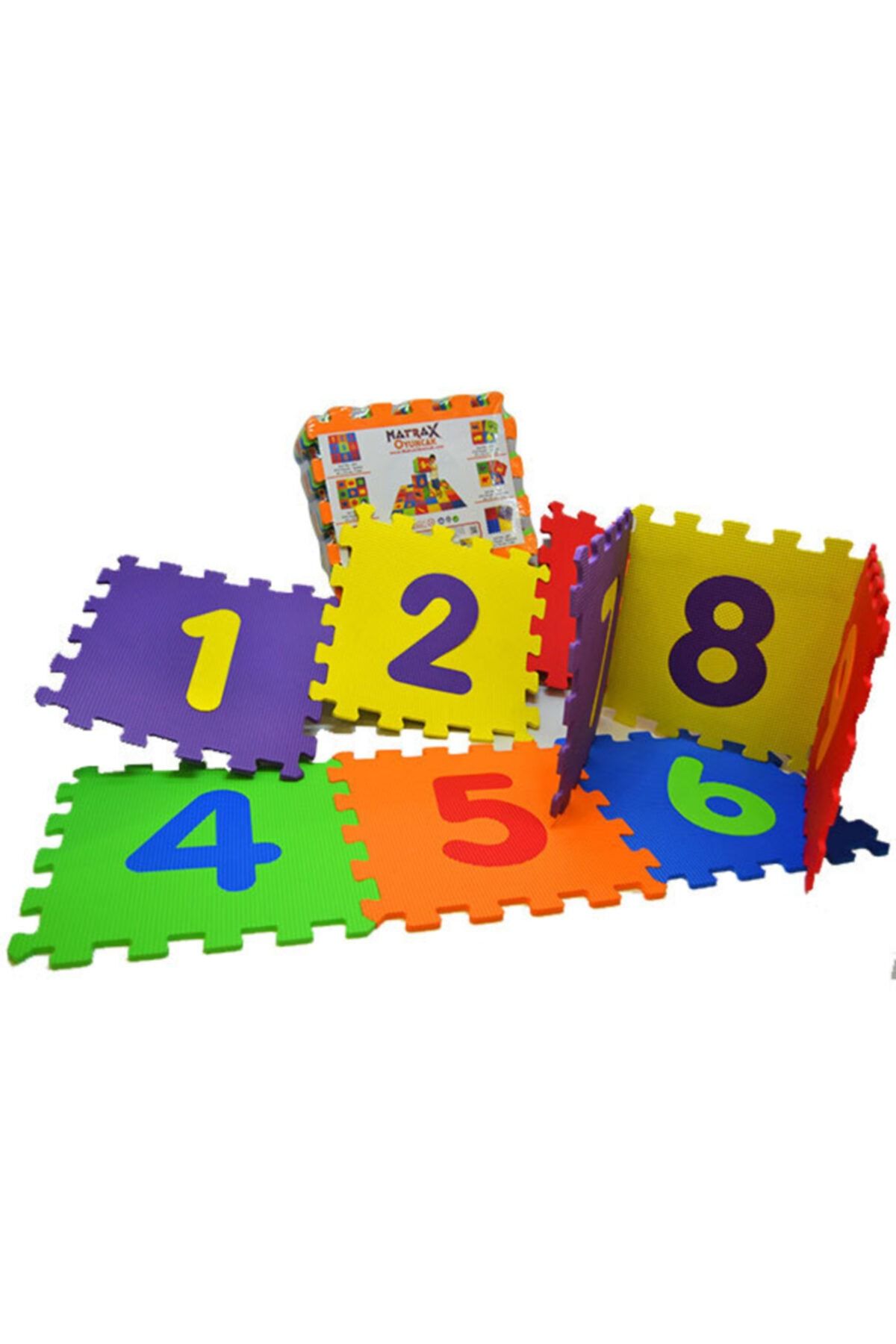PARTİSERÜVENİ Eva Puzzle Rakamlı Oyun Halısı 302 Matrax Oyuncak
