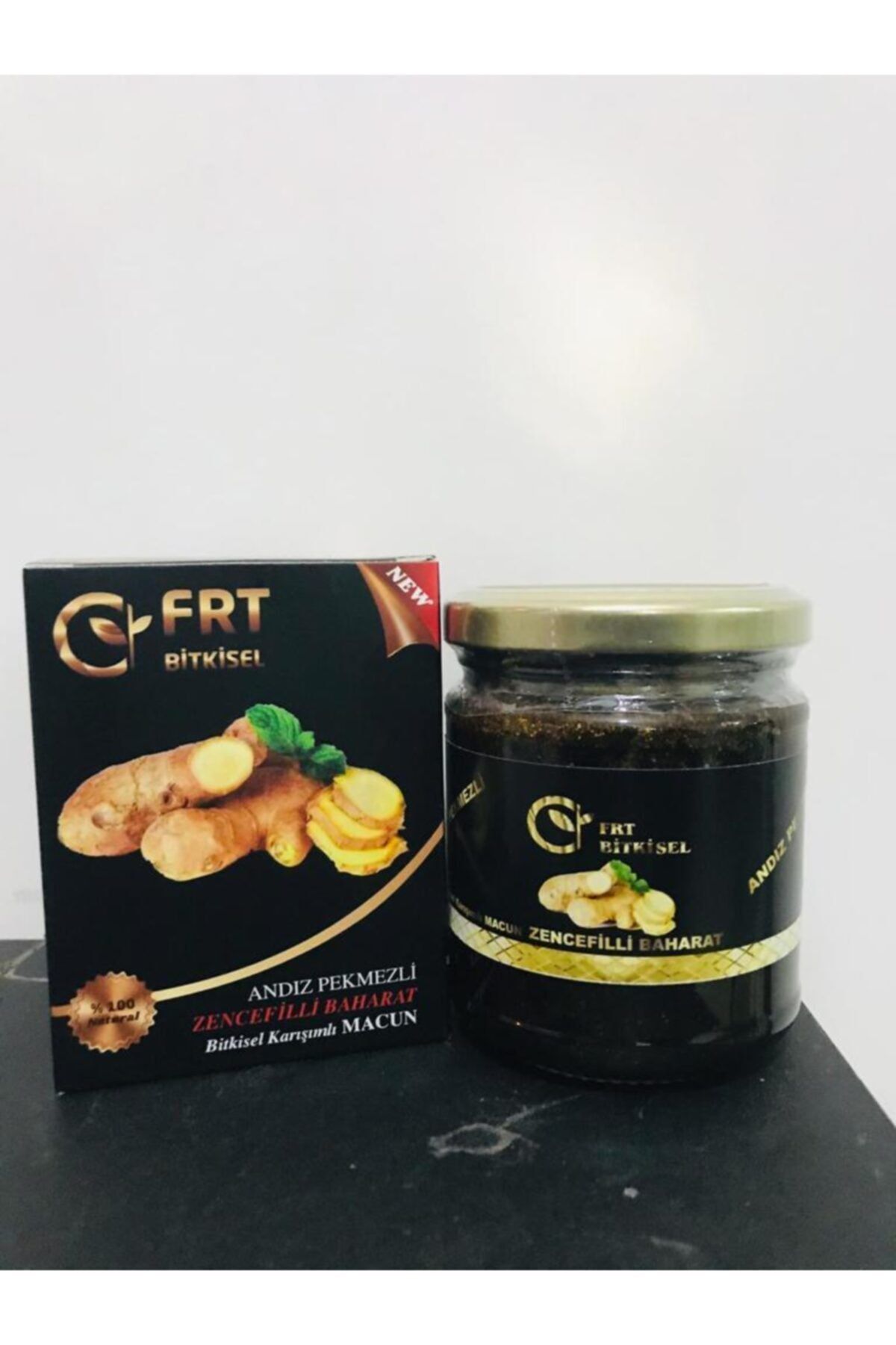 FRT Andız Pekmezli Zencefilli Macun Doğal Katkısız (glikoz Içermez) 240gr