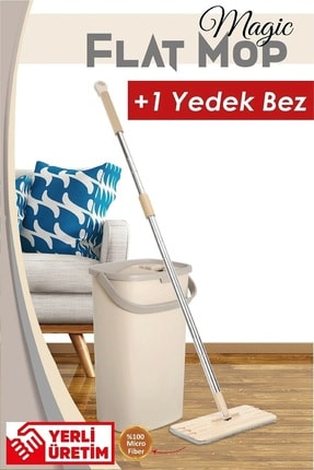 Bi' Home Magic Flat (tablet) Mop Set + 1 Yedek Bez