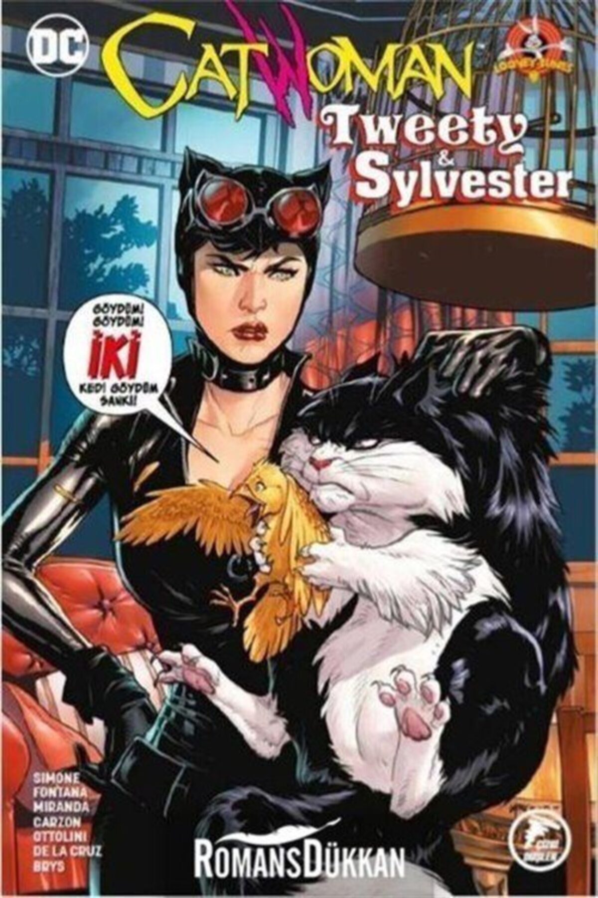 FOM Kitap Catwoman Tweety - Sylvester