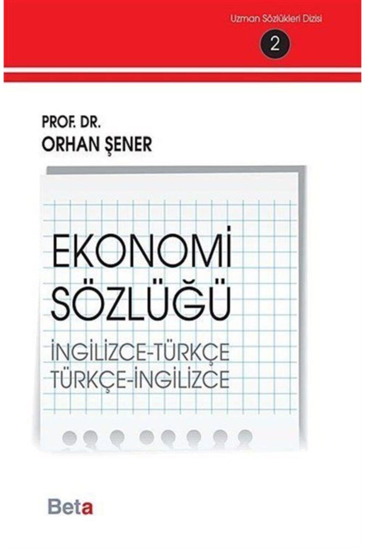 Beta Yayınları Ekonomi Sözlüğü (ingilizce-türkçe) (türkçe-ingilizce)