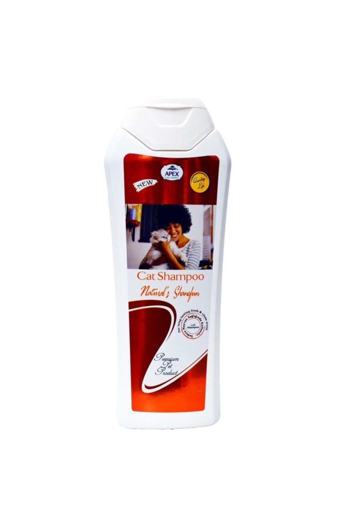 Apex Tüy Parlatıcı Lavantalı Kedi Şampuanı 400 ml