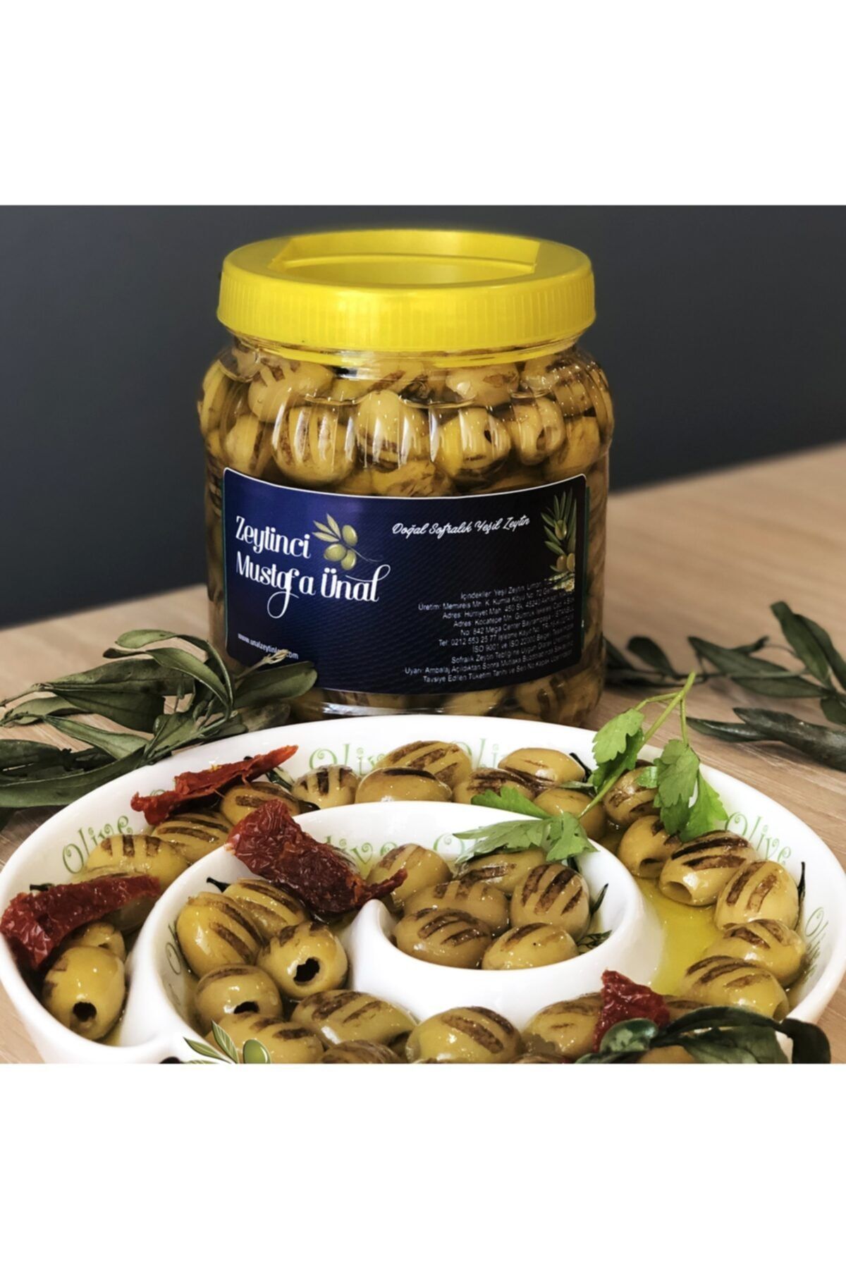 Zeytinci Mustafa Ünal 1kg Izgara Zeytin