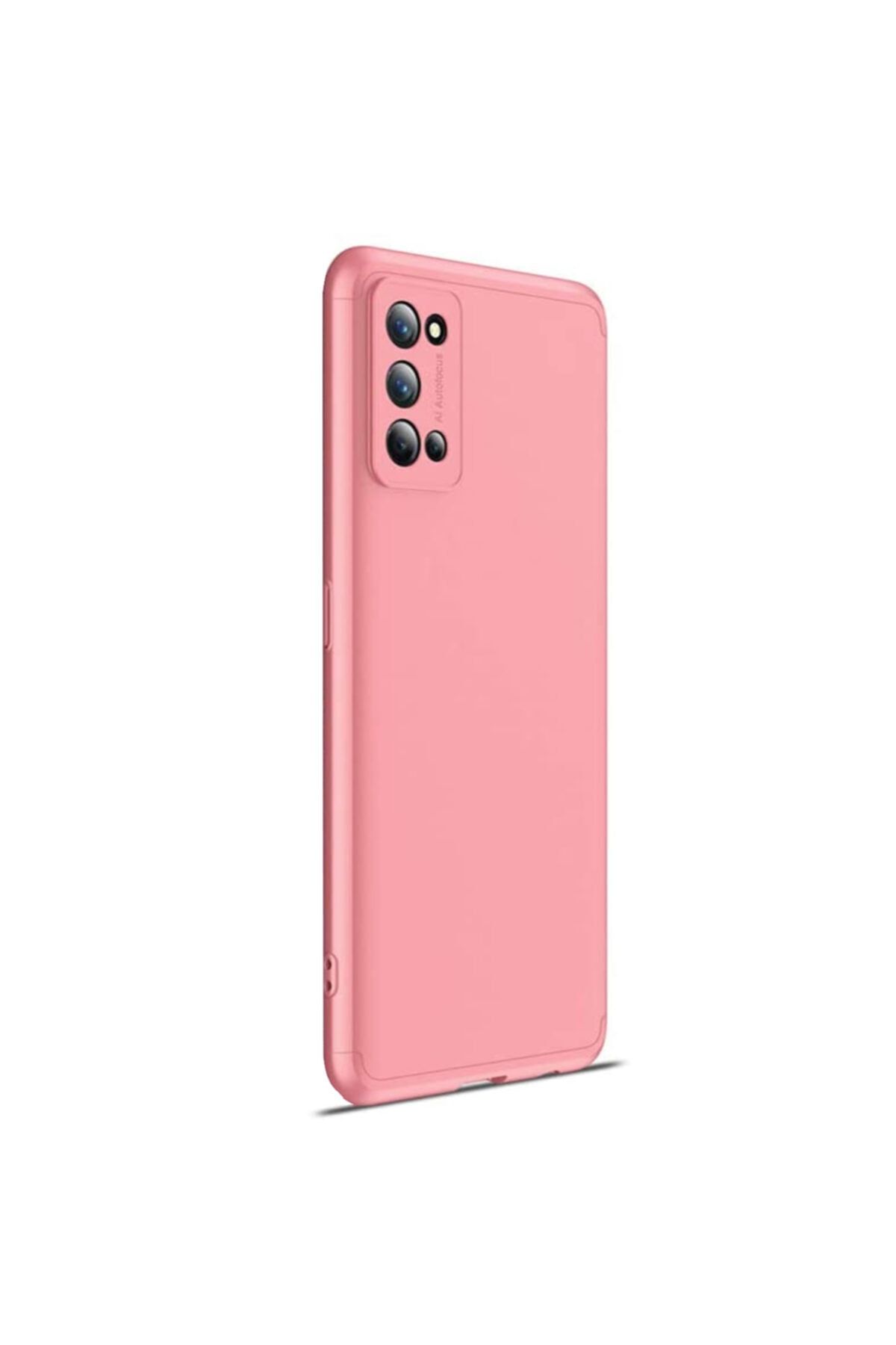 Microsonic Realme 7 Pro Kılıf Double Dip 360 Protective Rose Gold 2