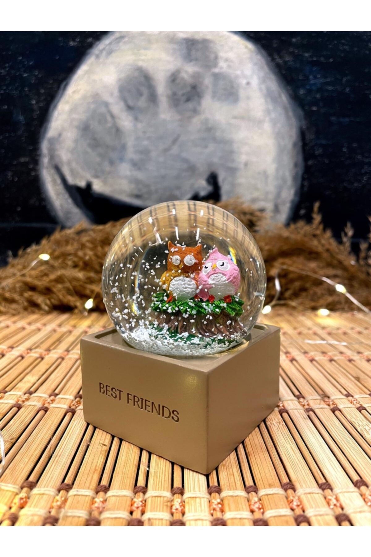 bakiim En Iyi Arkadaşa Özel Hediye Kar Küresi