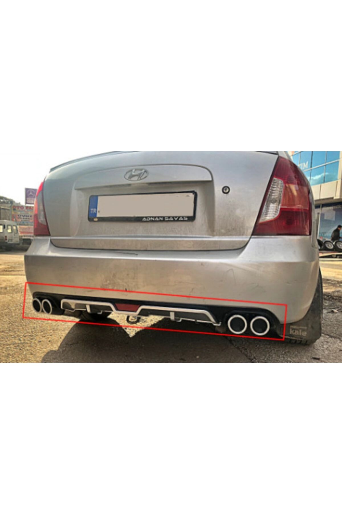 abs hyundai accent era 4 cikisli egzoz gorunumlu arka tampon ek i difuzor fiyati yorumlari trendyol