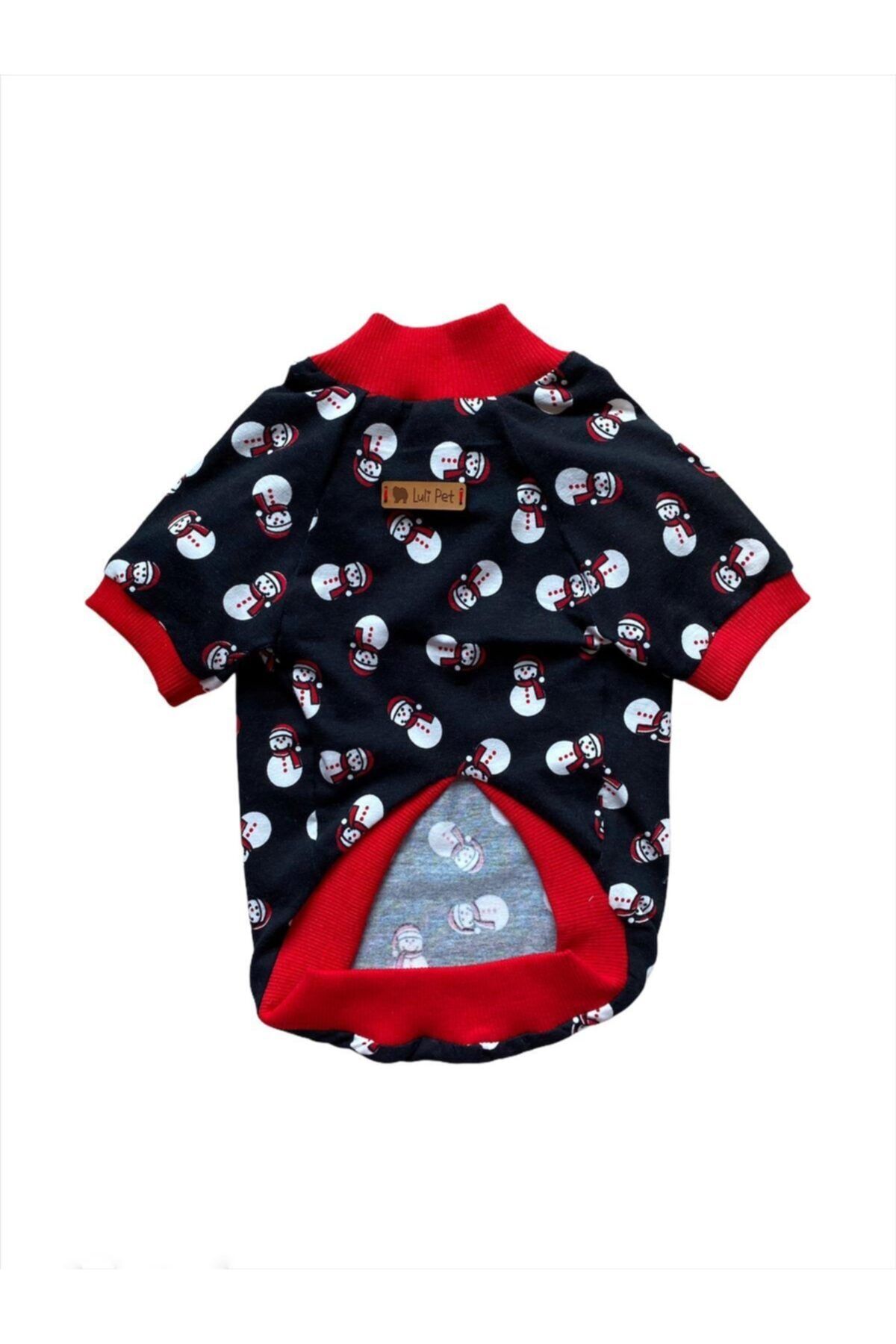 Luli Pet Snowman Köpek T-shirt