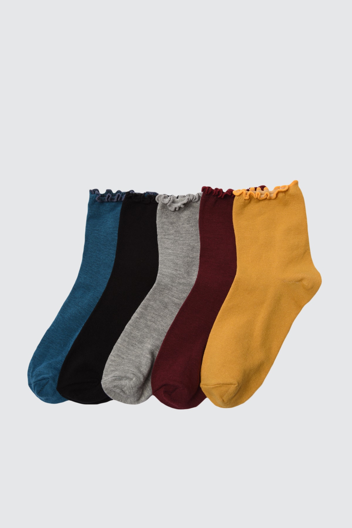 TRENDYOLMİLLA Siyah Örme Çorap TWOAW21CO0096