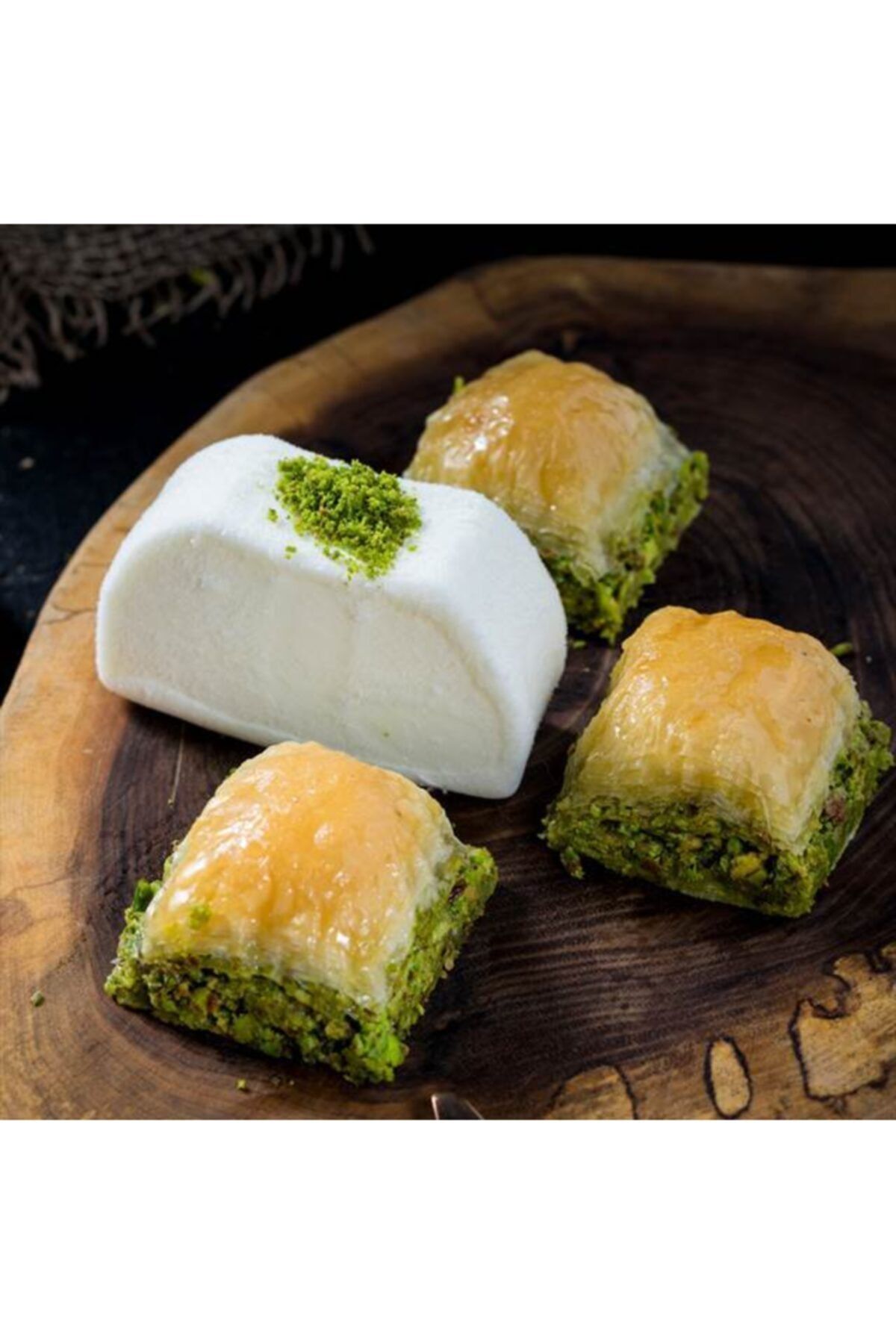 Kervan Pastanesi Fıstıklı Kuru Baklava 1 kg