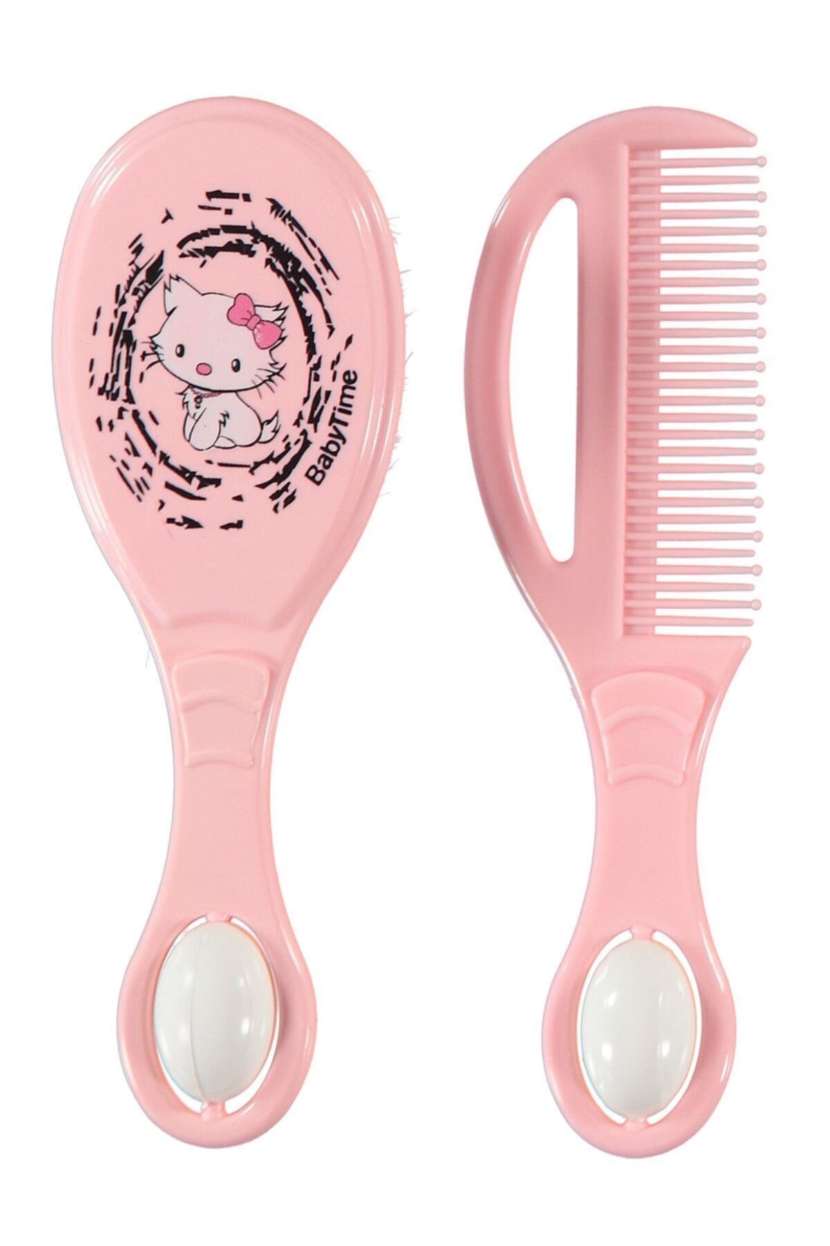 Babytime Tarak Fırça Seti - Pembe