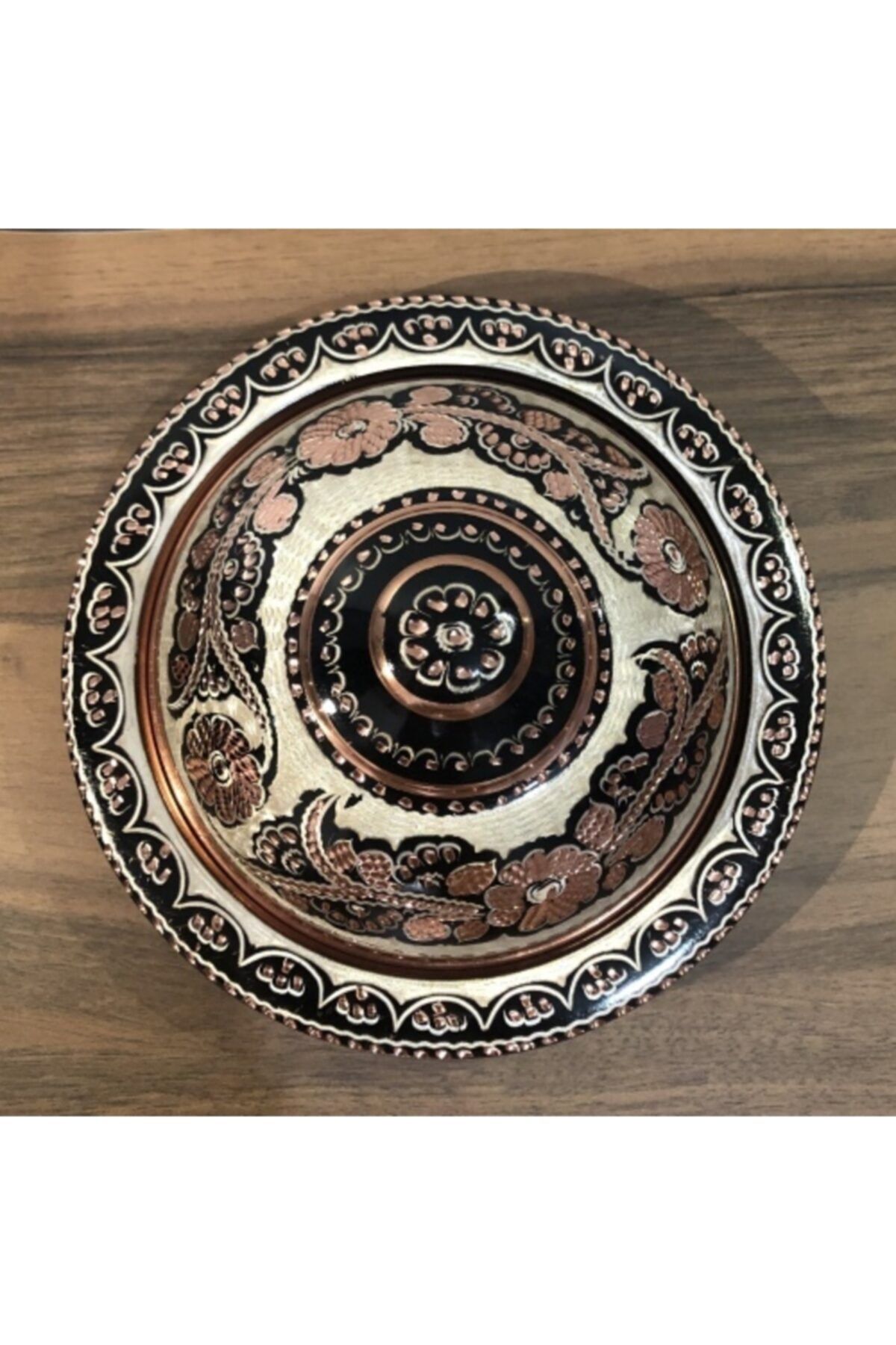 Dergah Bakır El Işlemesi Şekerlik Lokumluk Kurabiyelik Sunumluk Sanat Eseri Bakır Capper