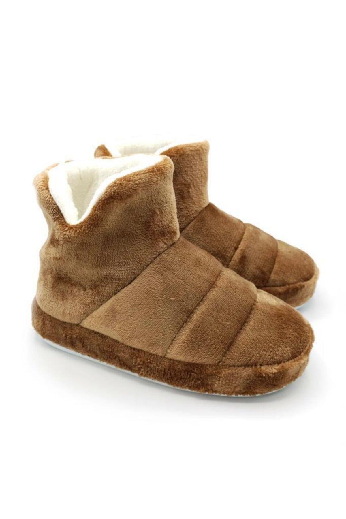 Eylül's Unisex Kahverengi Panduf