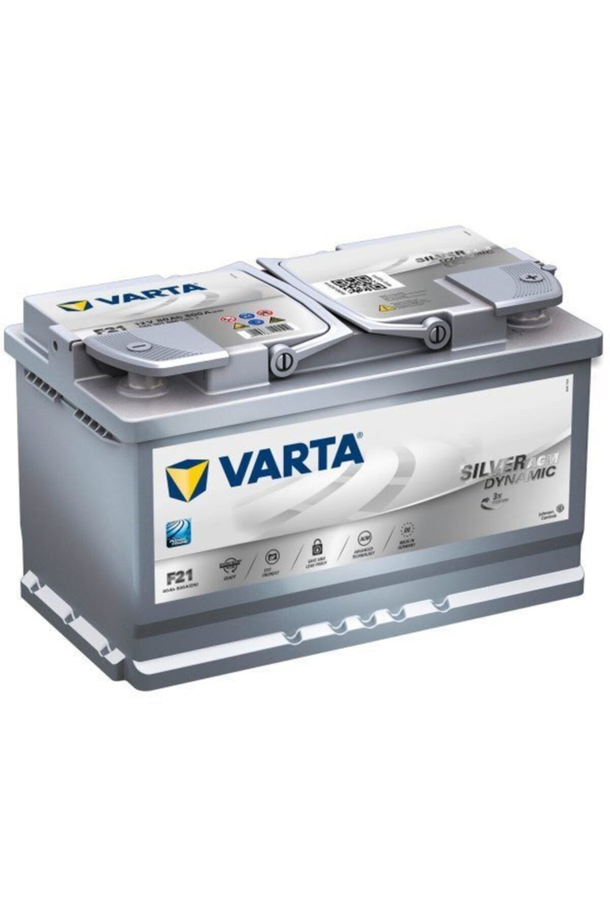 Varta Sılver Dynamıc Agm 12 V 80 Ah Akü