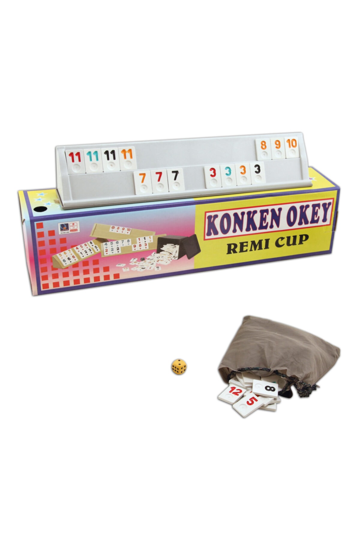 Star Oyun Aletleri Konken Plastik Okey Takımı