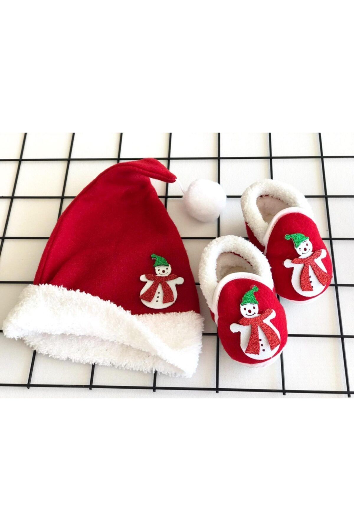 minnos kids yilbasi noel bebek bere patik seti fiyati yorumlari trendyol