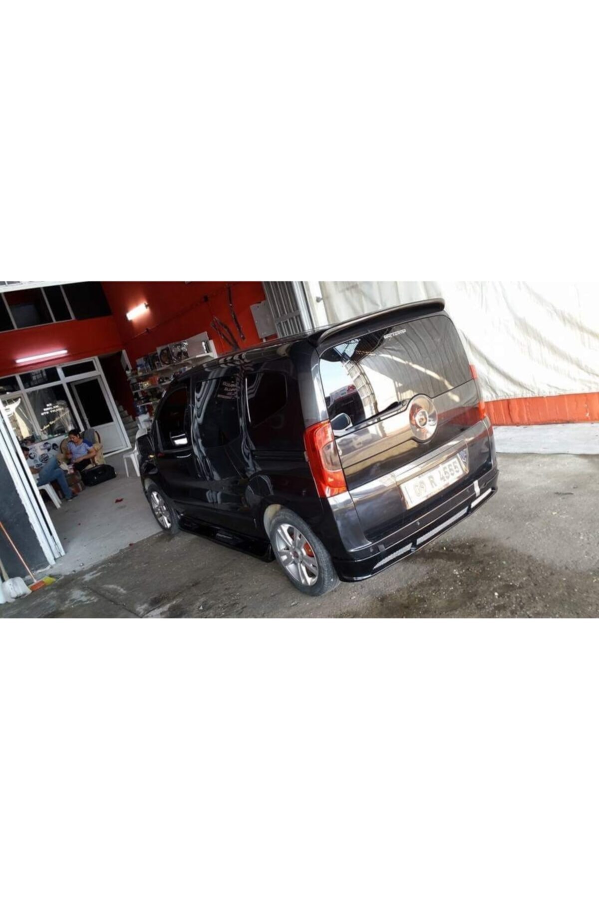 Fiber Fiat Fiorino Spoyler
