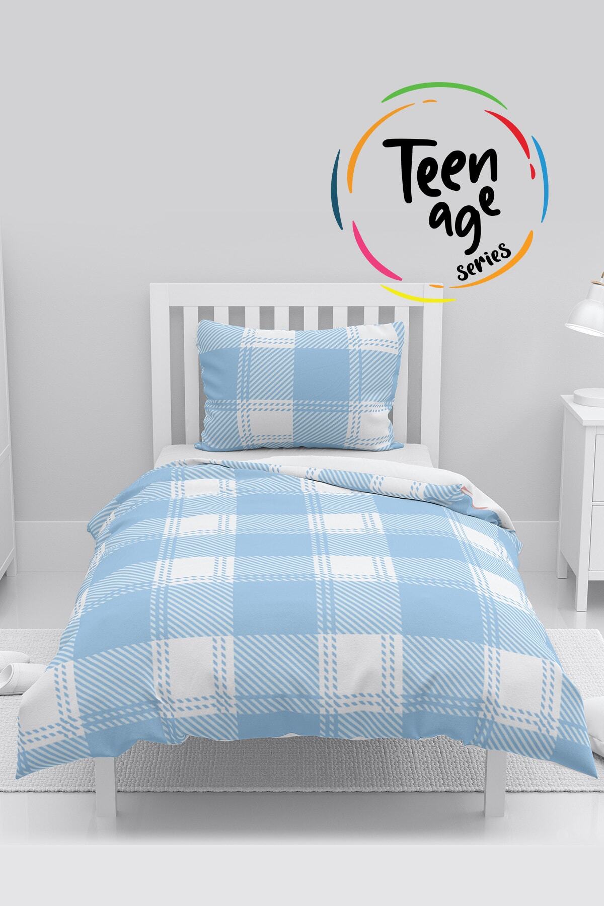 instababyrooms Pamuk Saten Teen Age Tek Kişilik Nevresim Takımı Model No: 110