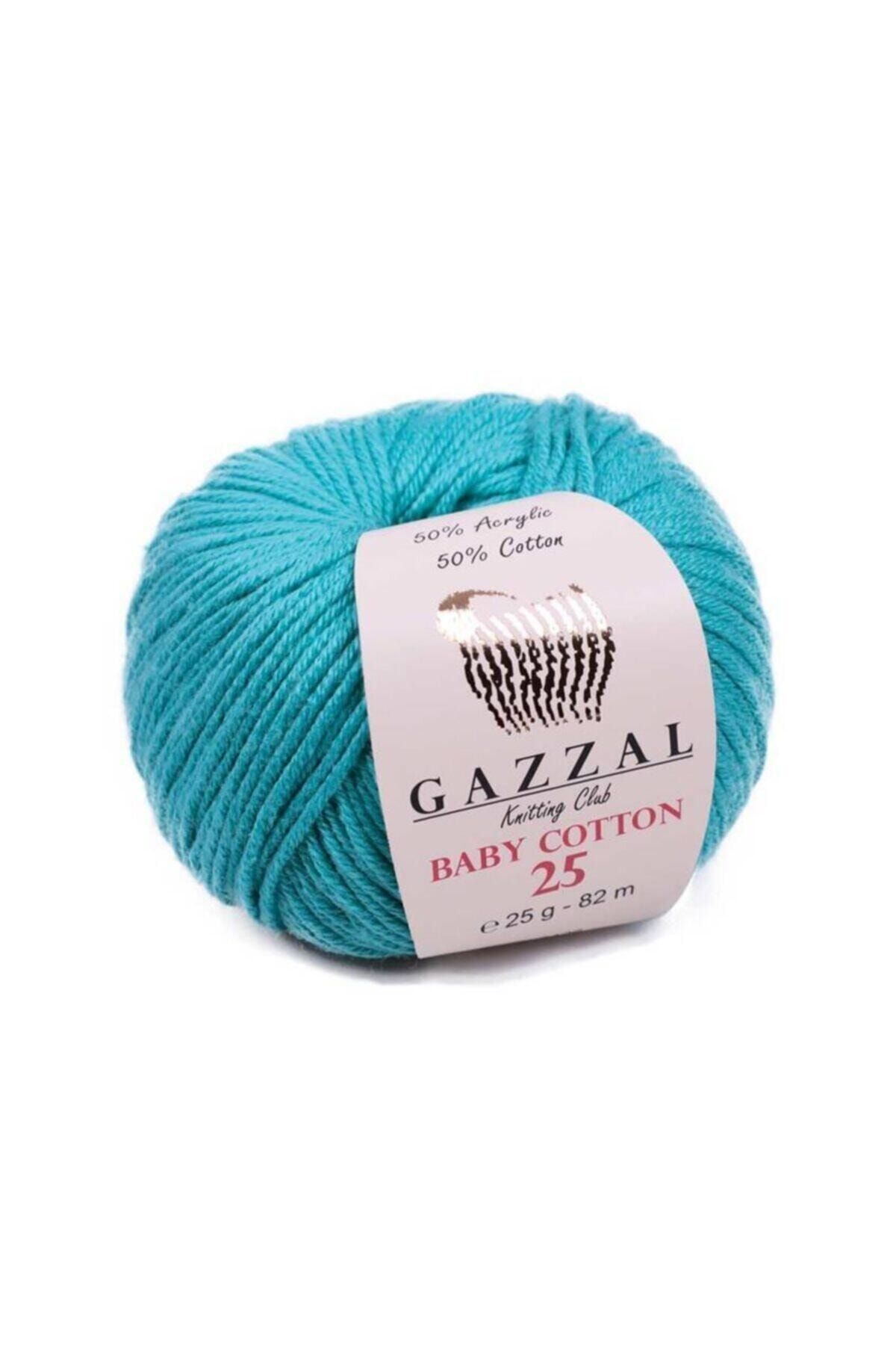 Egesol Gazzal Baby Cotton 25 El Örgü Ipi 25 Gr 3426