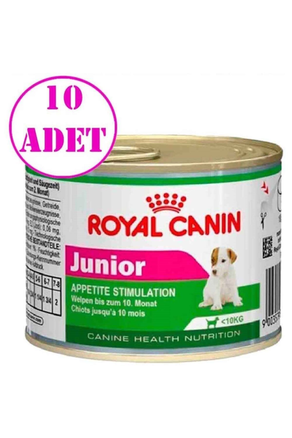 Royal Canin Junior Konserve Mama 195 Gr 10 Ad