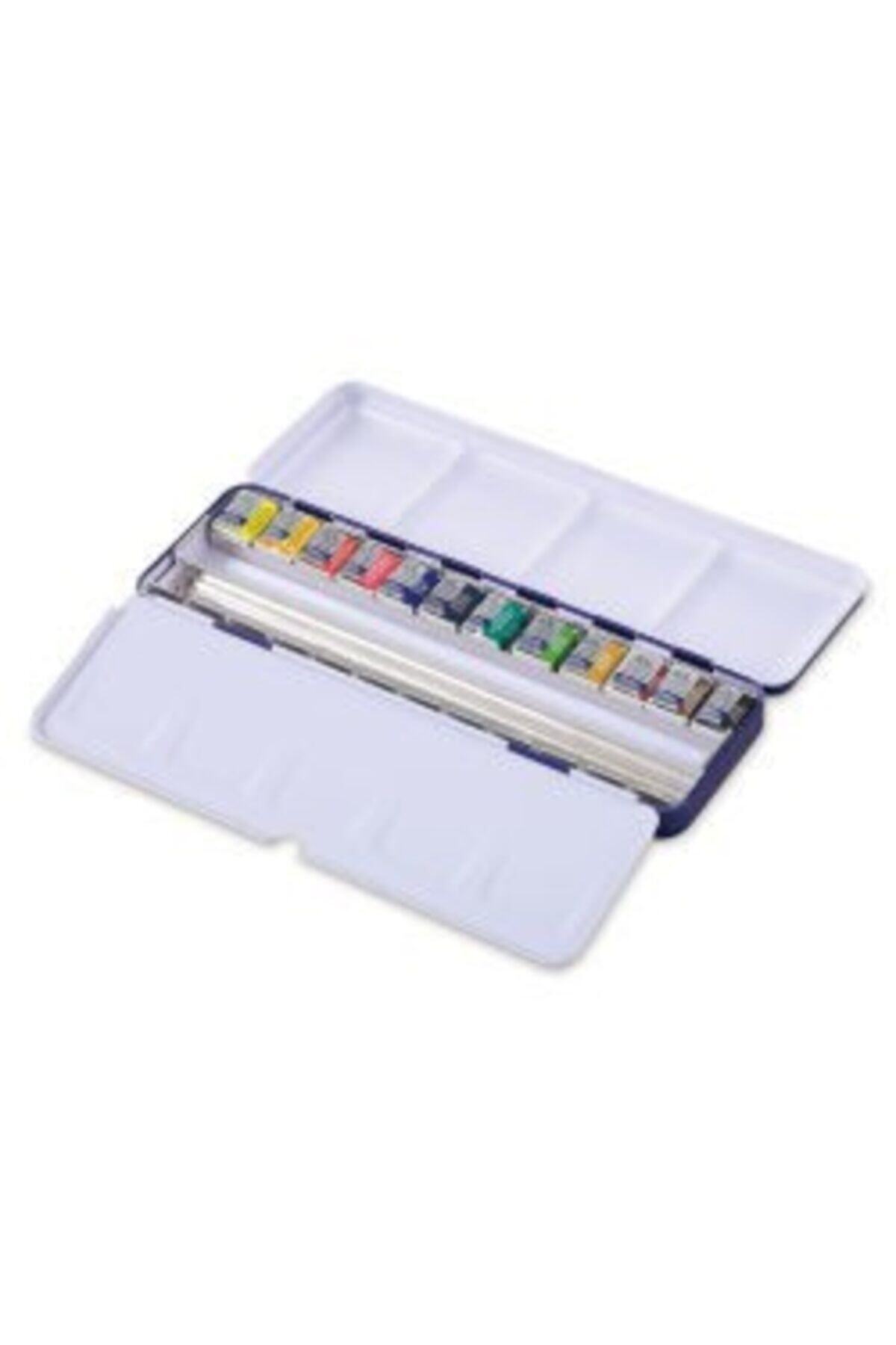 Winsor Newton Winsor & Newton : Cotman : Sulu Boya : Lacivert Metal Kutulu Set