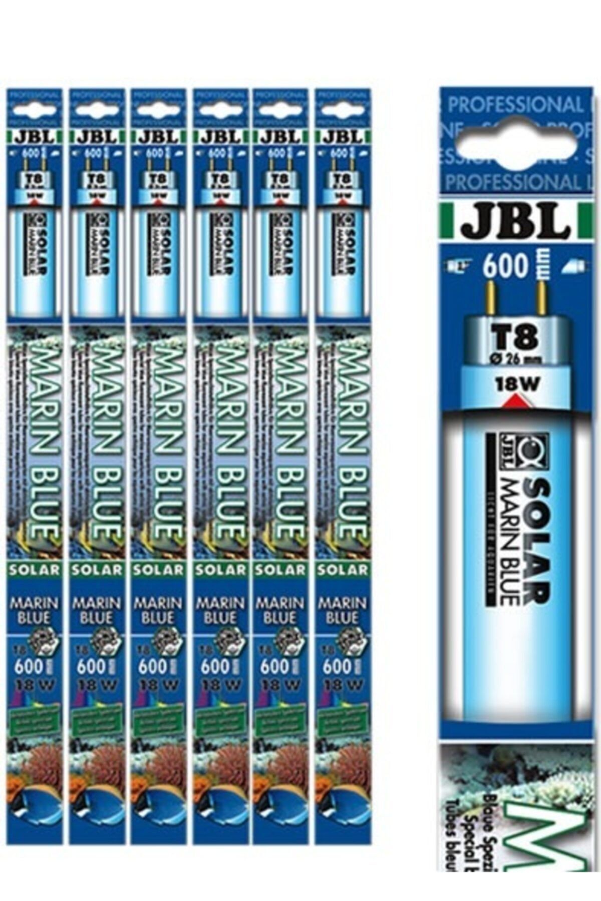 JBL Solar Marin Blue T8 18w-590 Mm 15000k