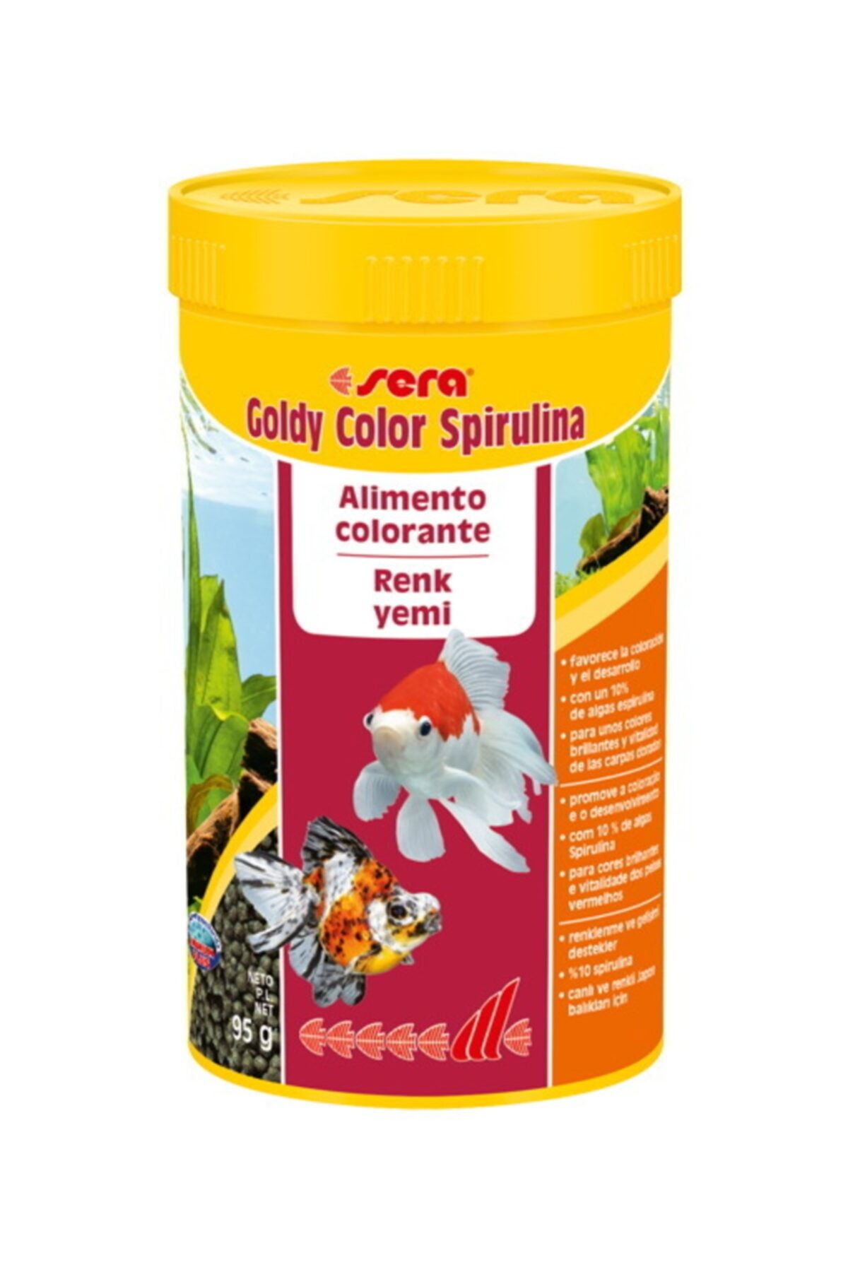 SERA Goldy Color Spirulina 250 Ml