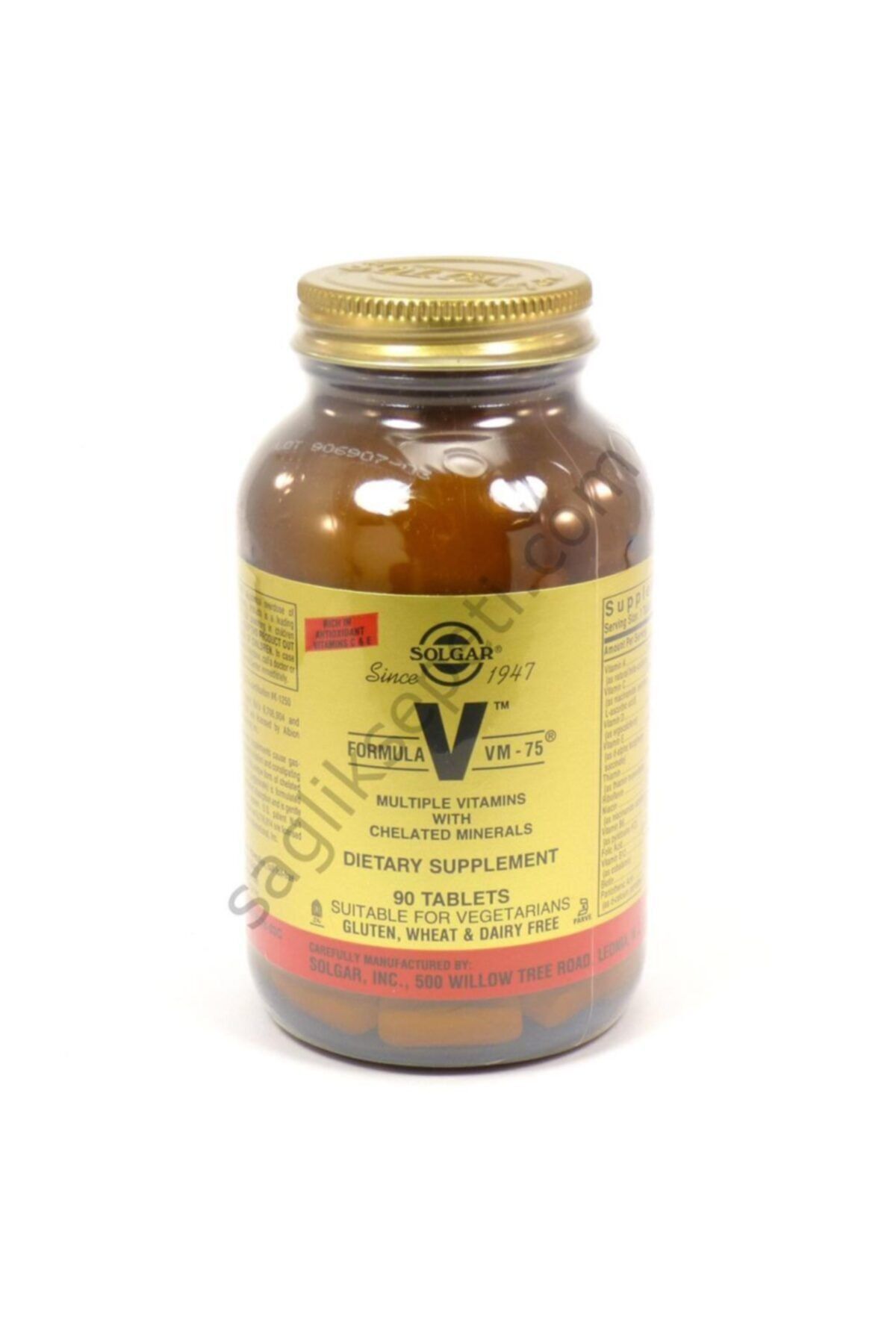 Solgar Vm 75 Multi Vitamin 90 Tablet
