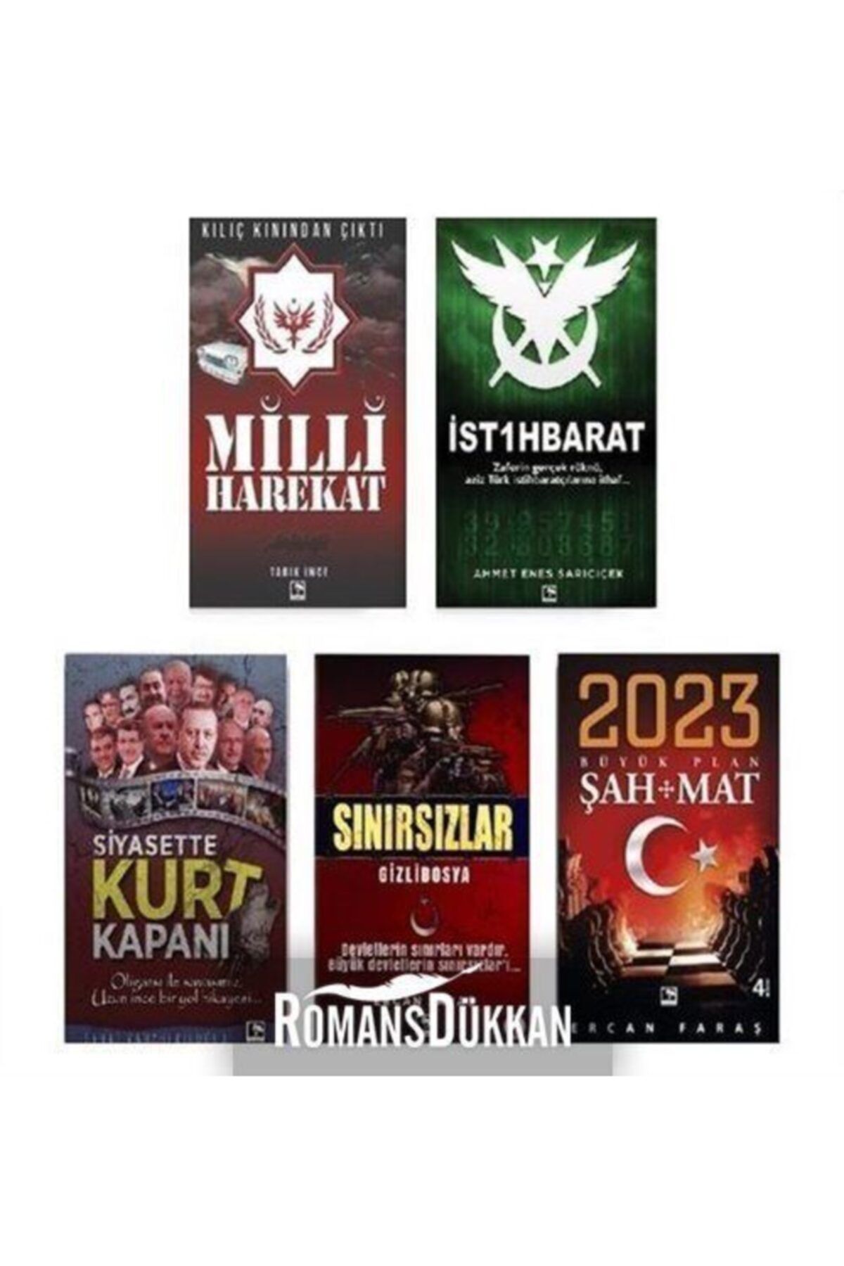 Çınaraltı Yayınları Perde Arkası Seti - 5 Kitap Takım