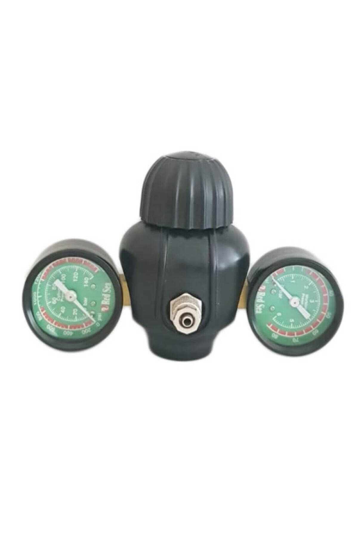 Red Sea Co2 Regulator 2 Sayaçlı 95gr Tüpler Için