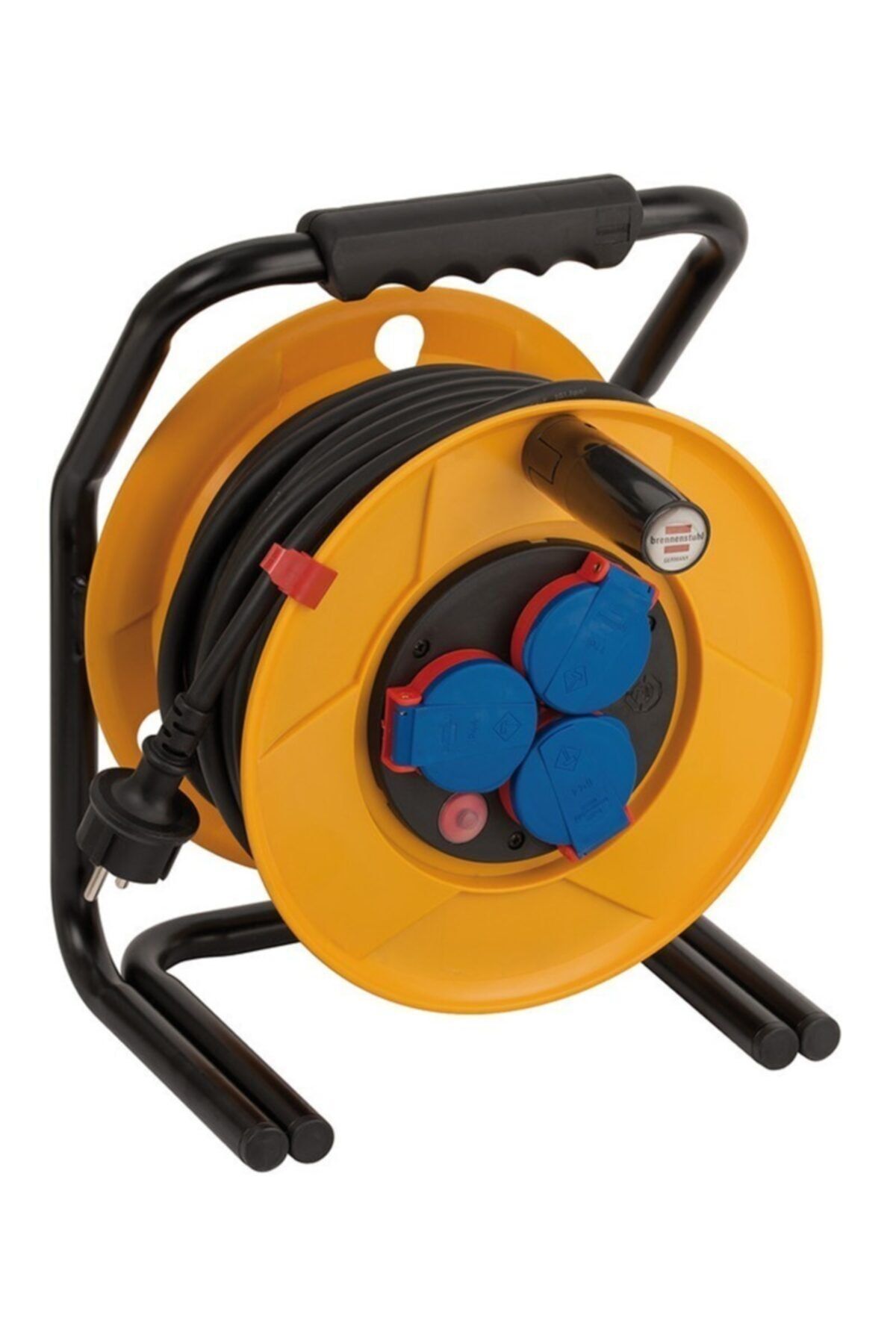 Brennenstuhl Brobusta Serisi Ip44 Lisanslı 3 Soketli 240 Mm 25 Metre Makaralı Kablo