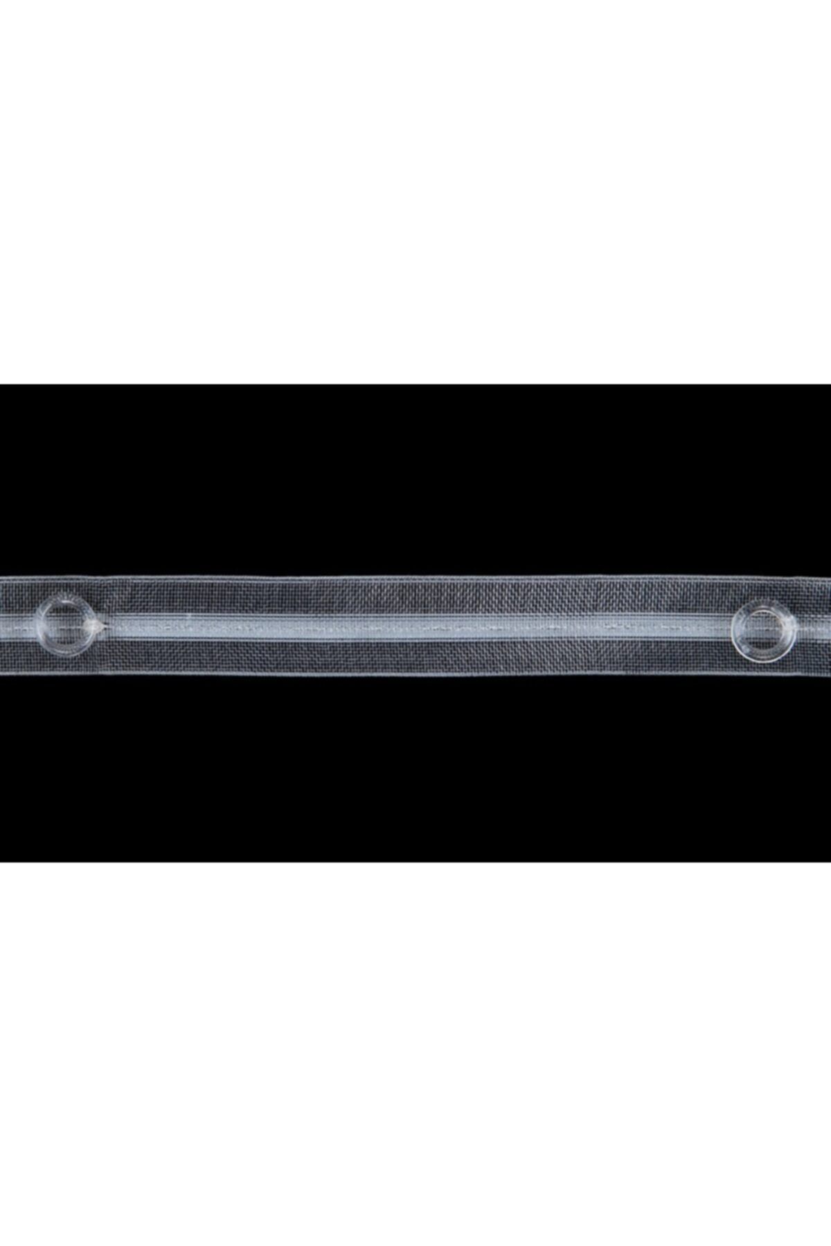 AKÇA TEKSTİL Halkalı 2 cm Şeffaf Misine Ekstrafor Kod:c25_2 50 mt