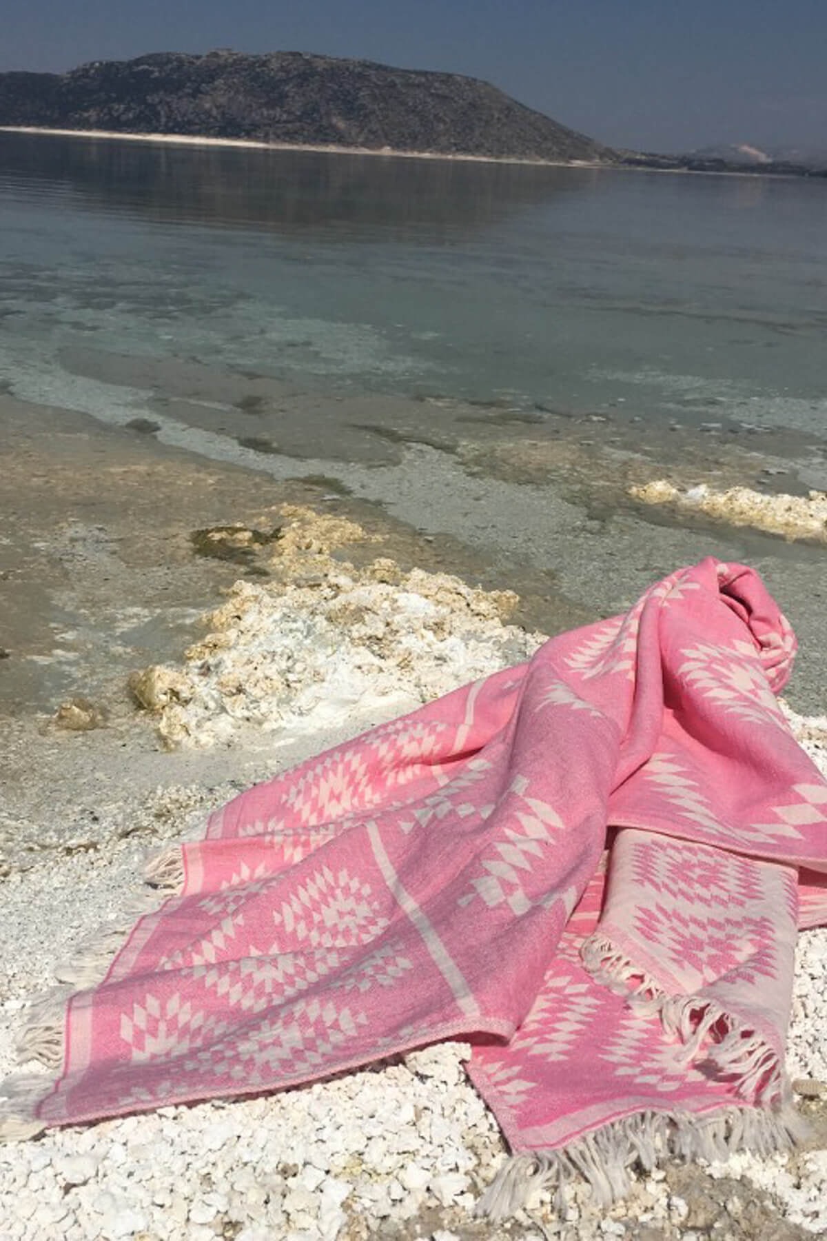 DENIZLI CONCEPT Pembe Kilim Peştemal