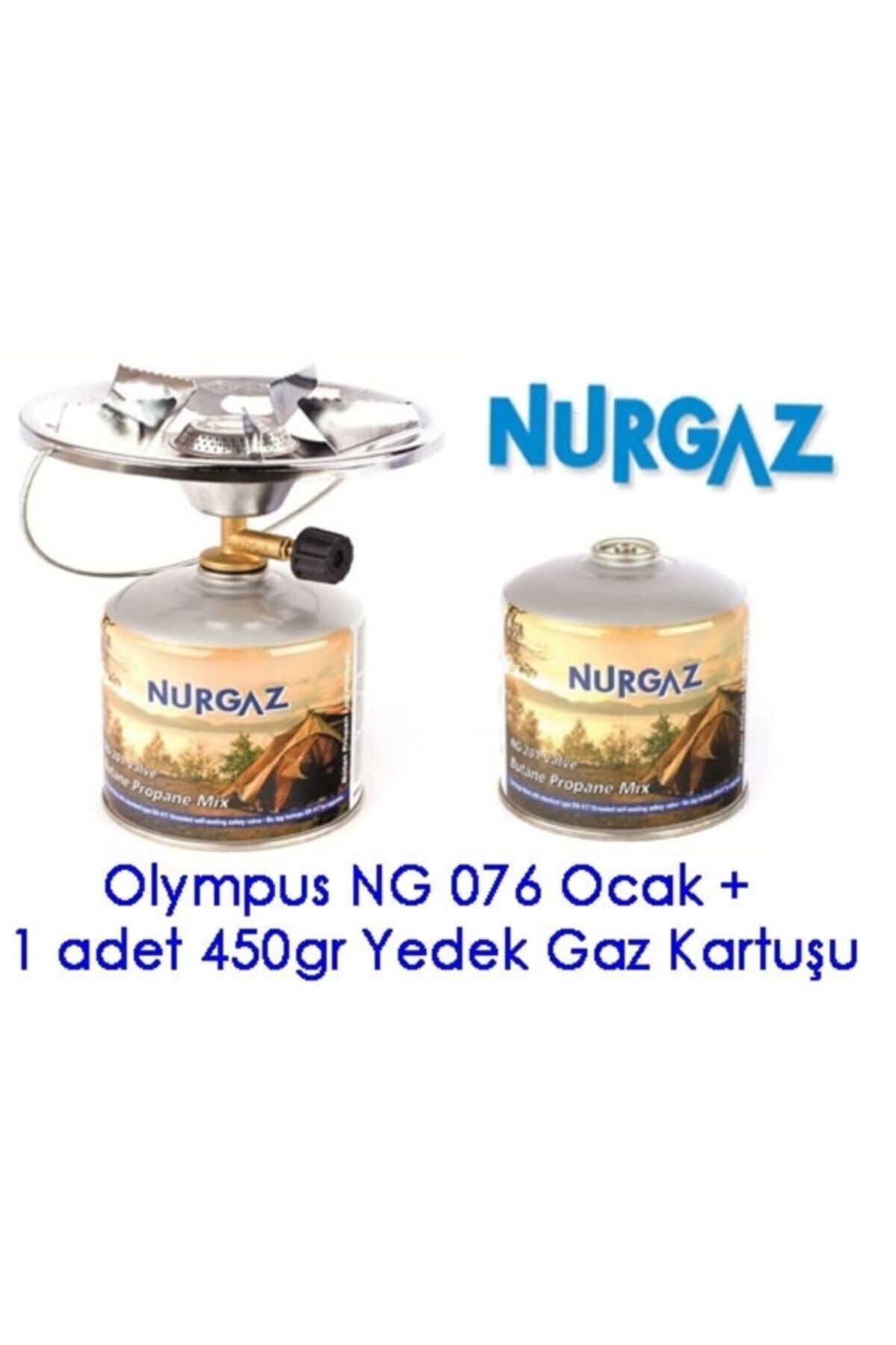 NURGAZ Ng 076 Olympos Kamp Ocak + 1 Ad. 450gr. Yedek Kartuş (ng0762)