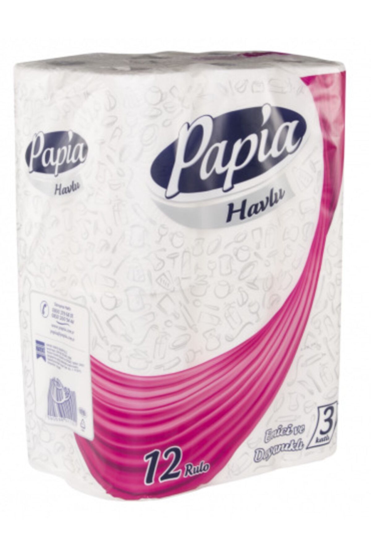 Papia Kağıt Havlu 12 Li
