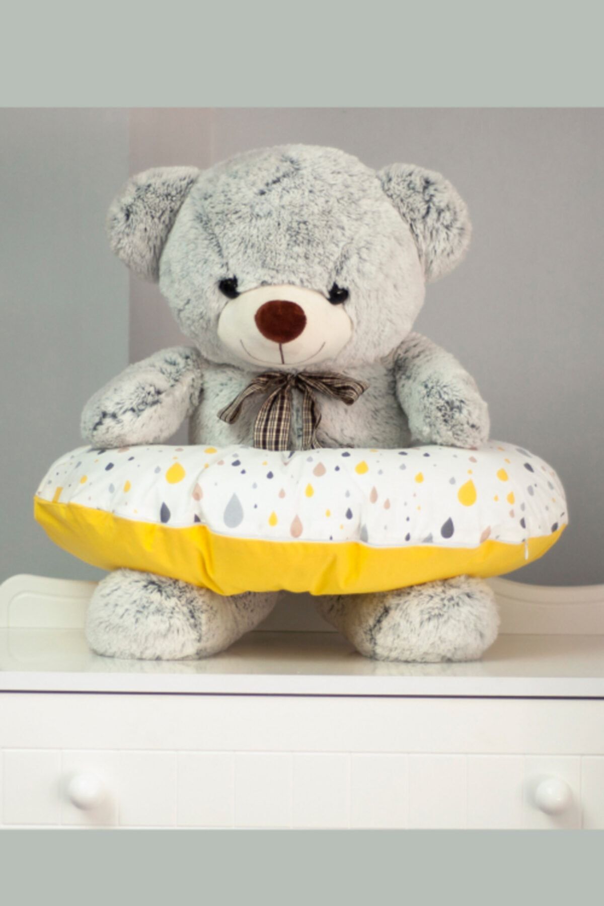 Kista Baby Damla Sarı Bebek Emzirme Ve Destek Yastığı