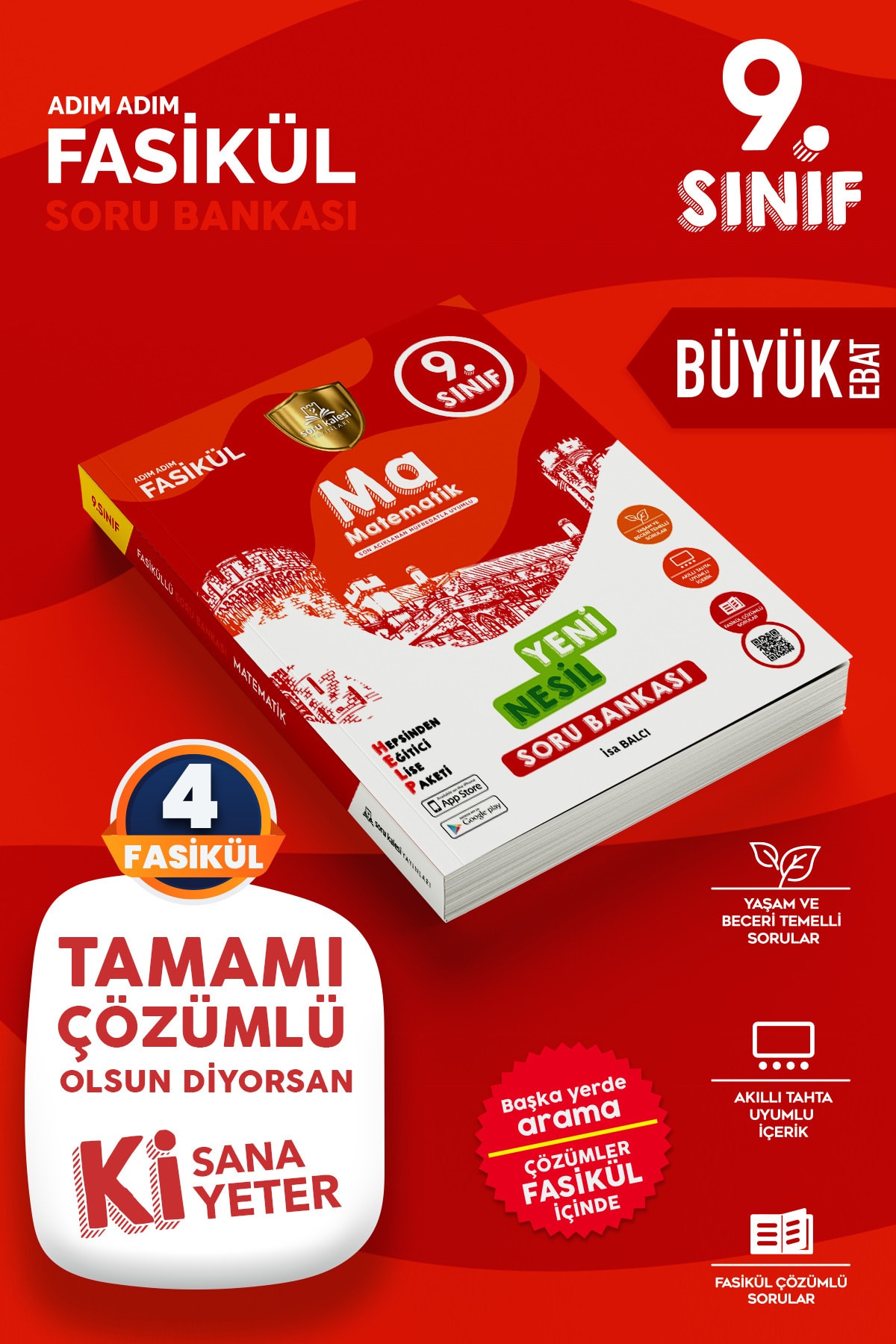 Soru Kalesi Yayınları 2021 9. Sınıf Help Matematik