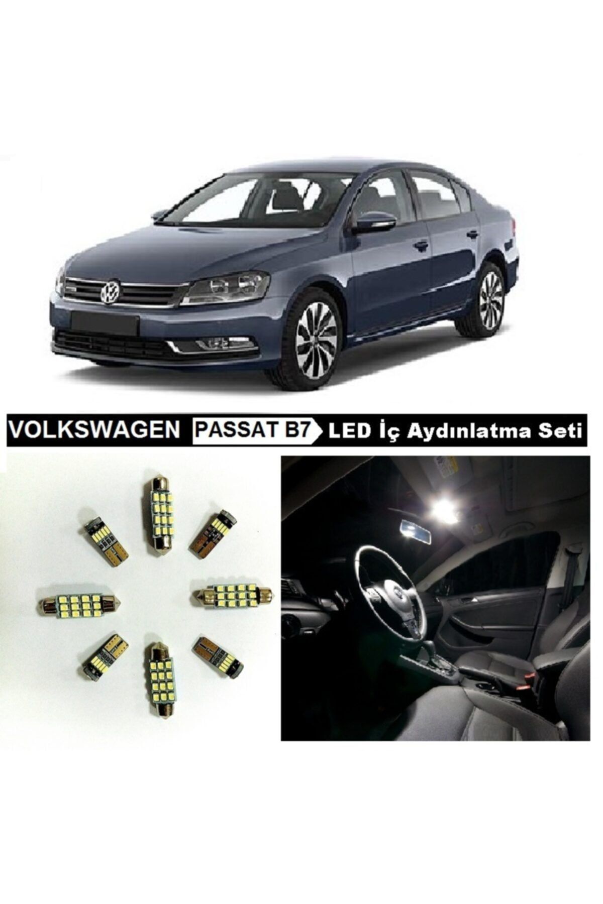 fardoktoru vw passat b7 komple beyaz led ic aydinlatma ampul seti fiyati yorumlari trendyol
