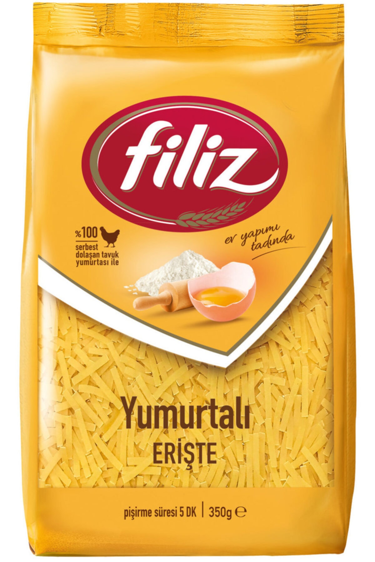 FİLİZ Yumurtalı Erişte Makarna 350 Gr.