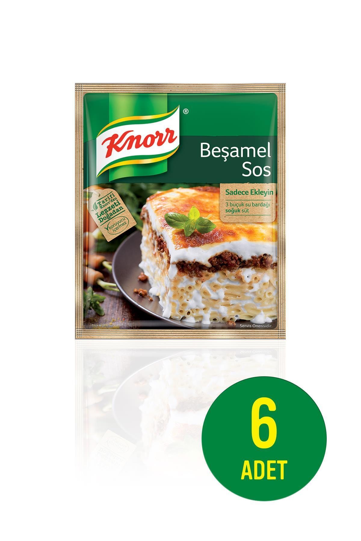 Knorr Beşamel Sos 70 Gr X 6 Adet