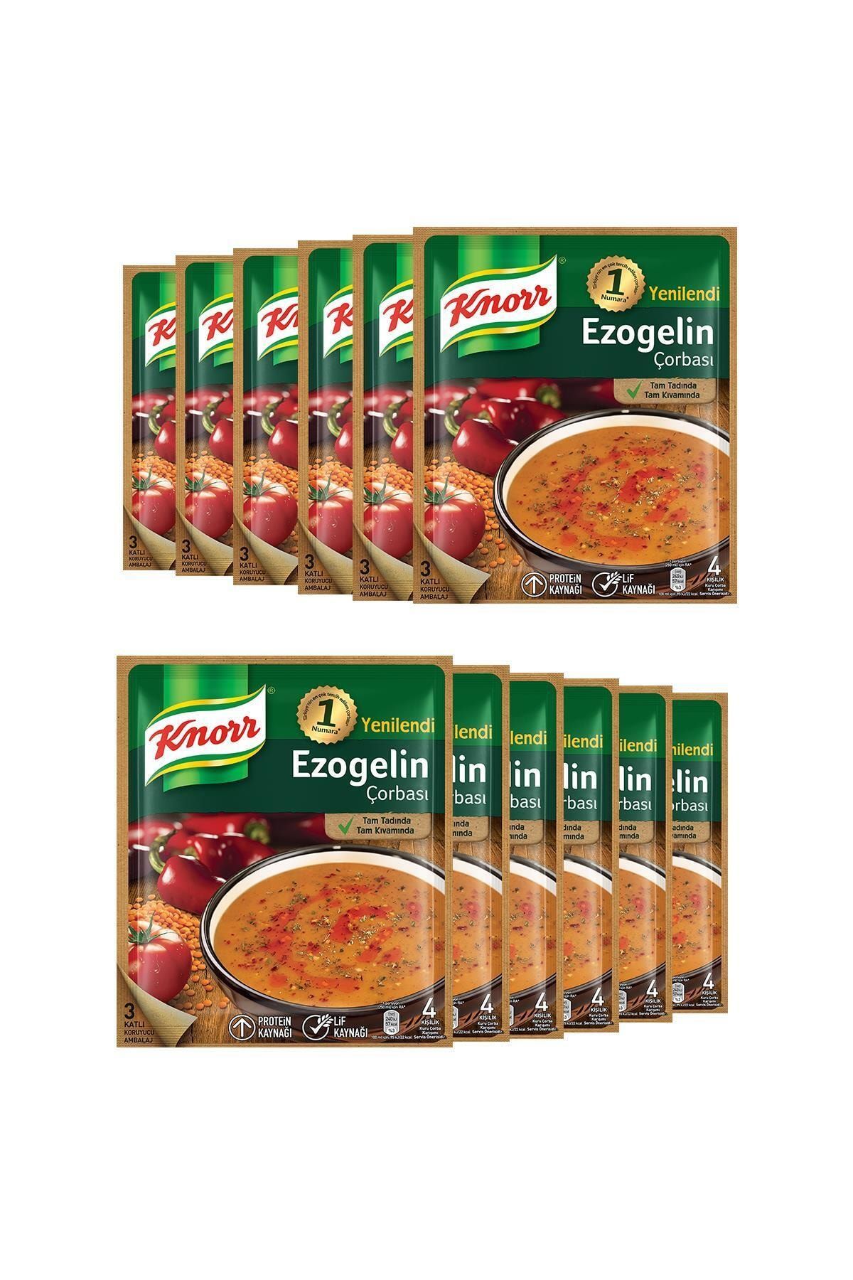 Knorr Ezogelin Çorbası 74 Gr X 12 Adet