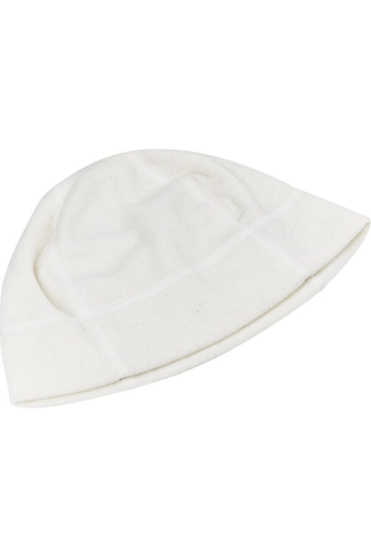 Özel Tasarım Unisex Beyaz Polar Bere