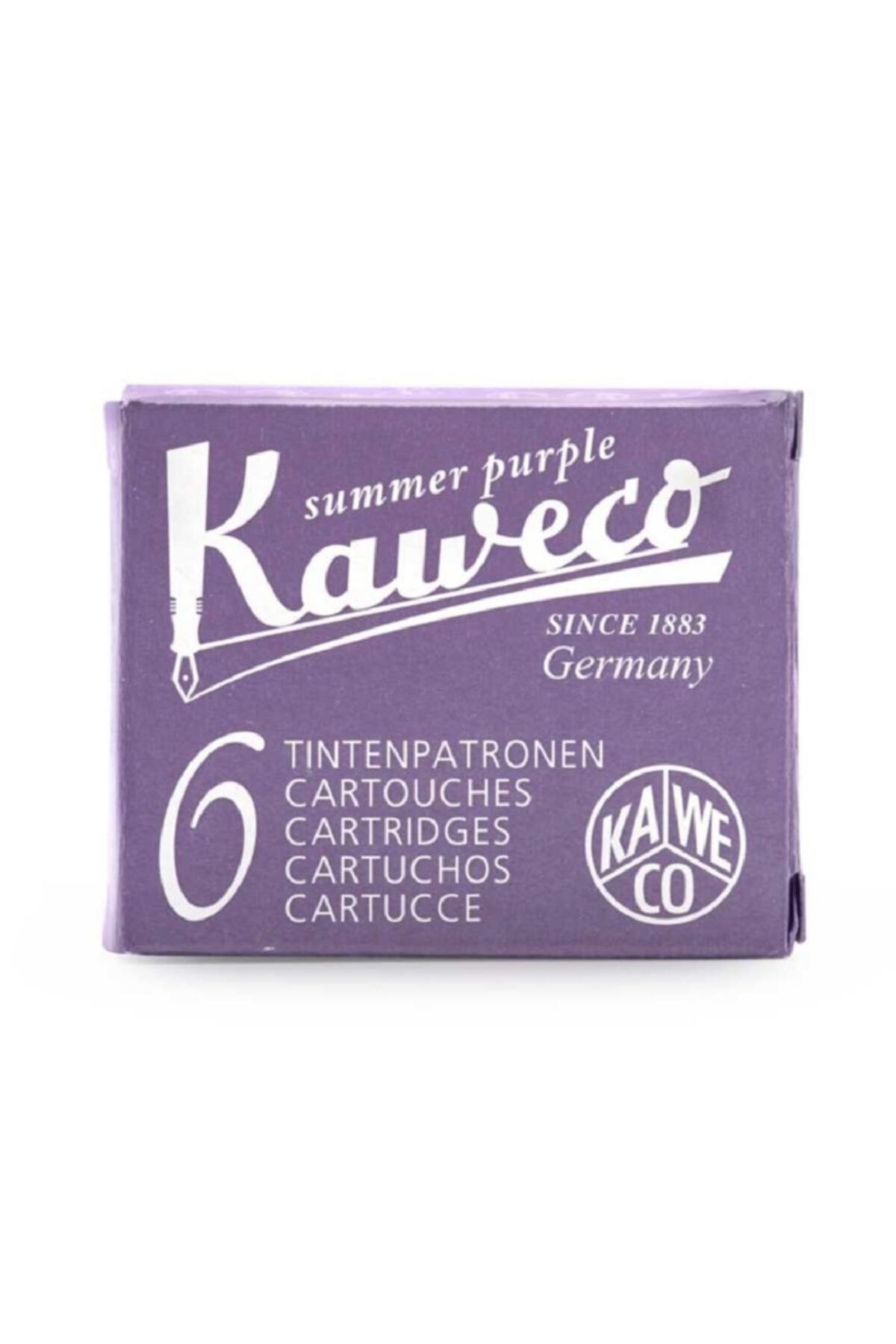 Kaweco Kartuş Mürekkep 6`lı MOR