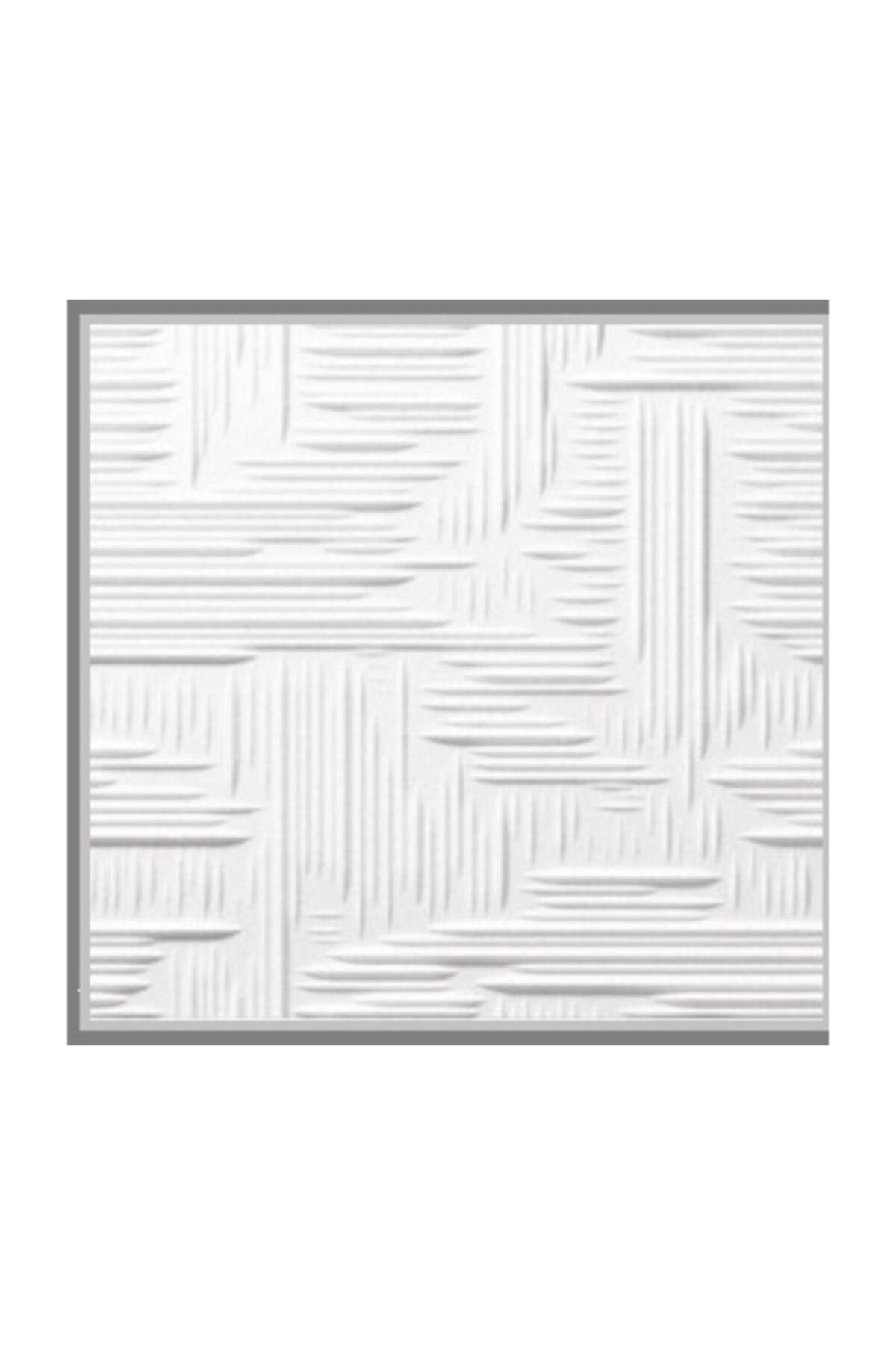 PROPİYER Çizgi Tavan Kaplama Kartonpiyer Stropiyer 50X50 Tk04 Çizgi Tavan Kaplama 20 Ad (5m2)