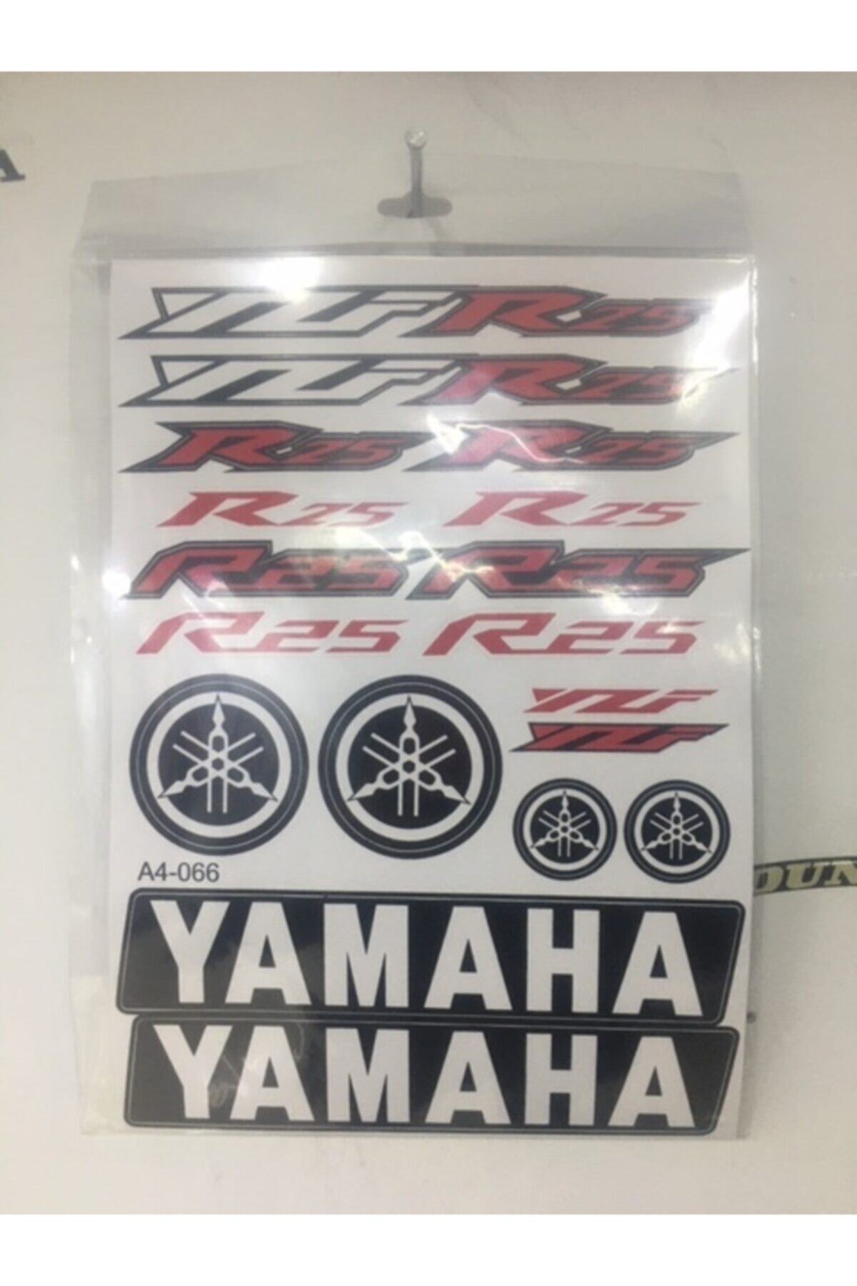 Yamaha R25 A4 Stıcker Set