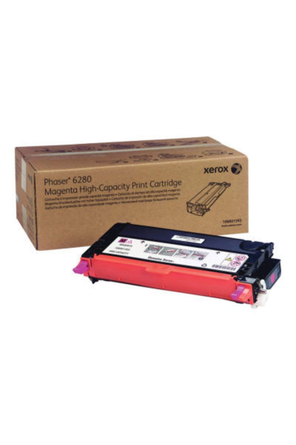 Xerox Phaser 6280-106r01401 Kırmızı Toner Yüksek Kapasiteli