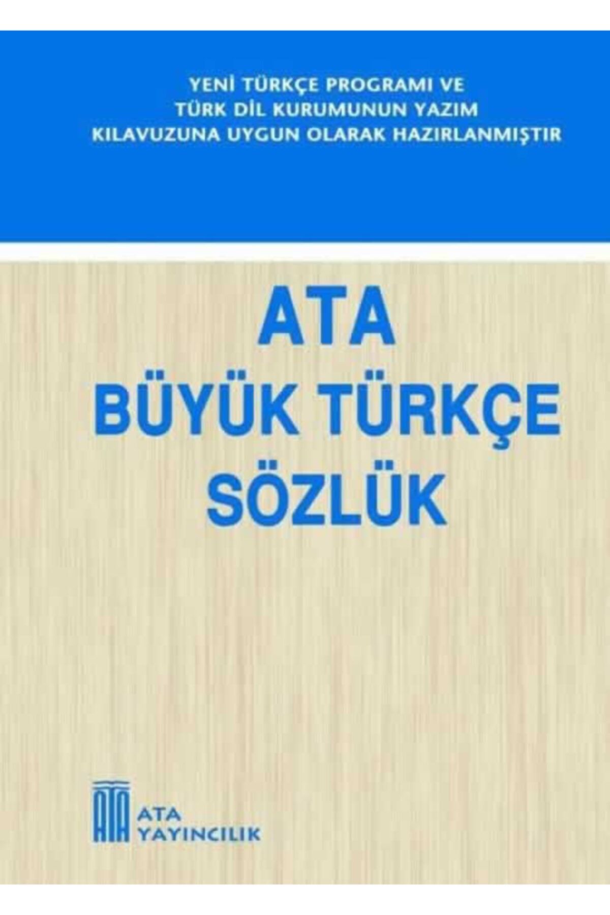 Ata Yayıncılık Büyük Türkçe Sözlük (karton Kapak)