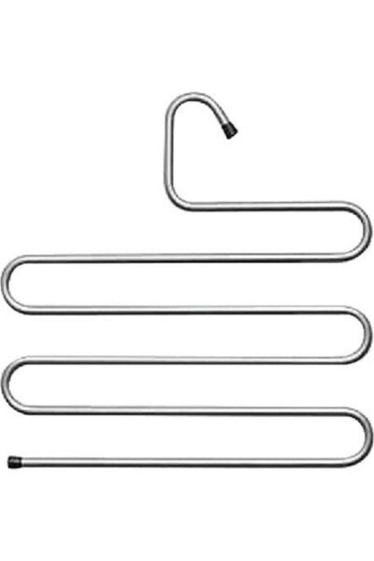 pazariz Pantolon Askısı Metal Askı Kravat Eşarp Askısı 5'li Set