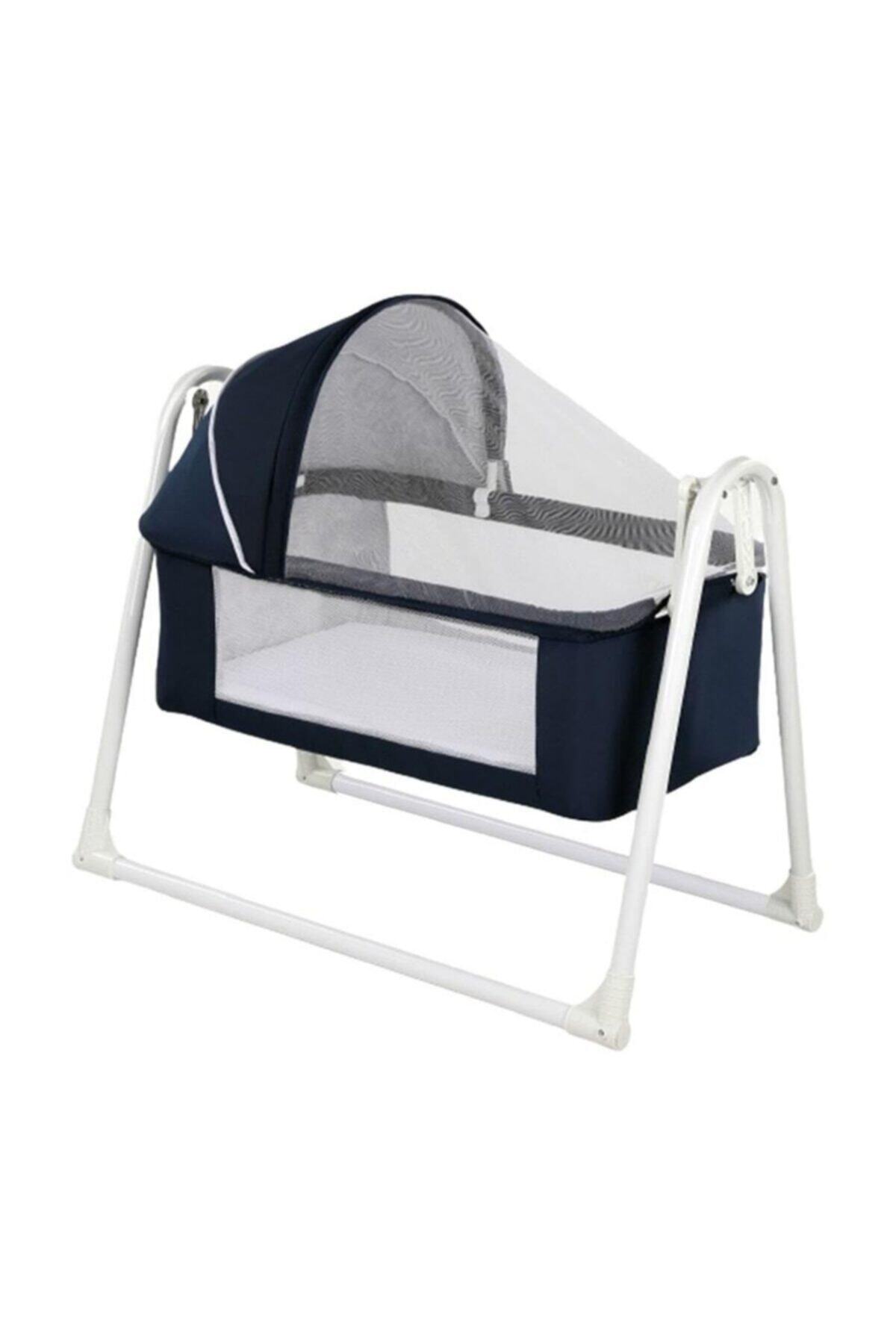 Birdolumarka Plus Sallanır Portatif Bebek Beşik Lacivert