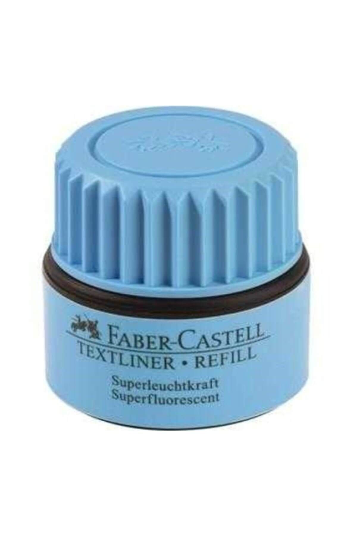 Faber Castell Textliner Refill Fosforlu Kalem Mürekkebi Mavi (ADET FİYATI)